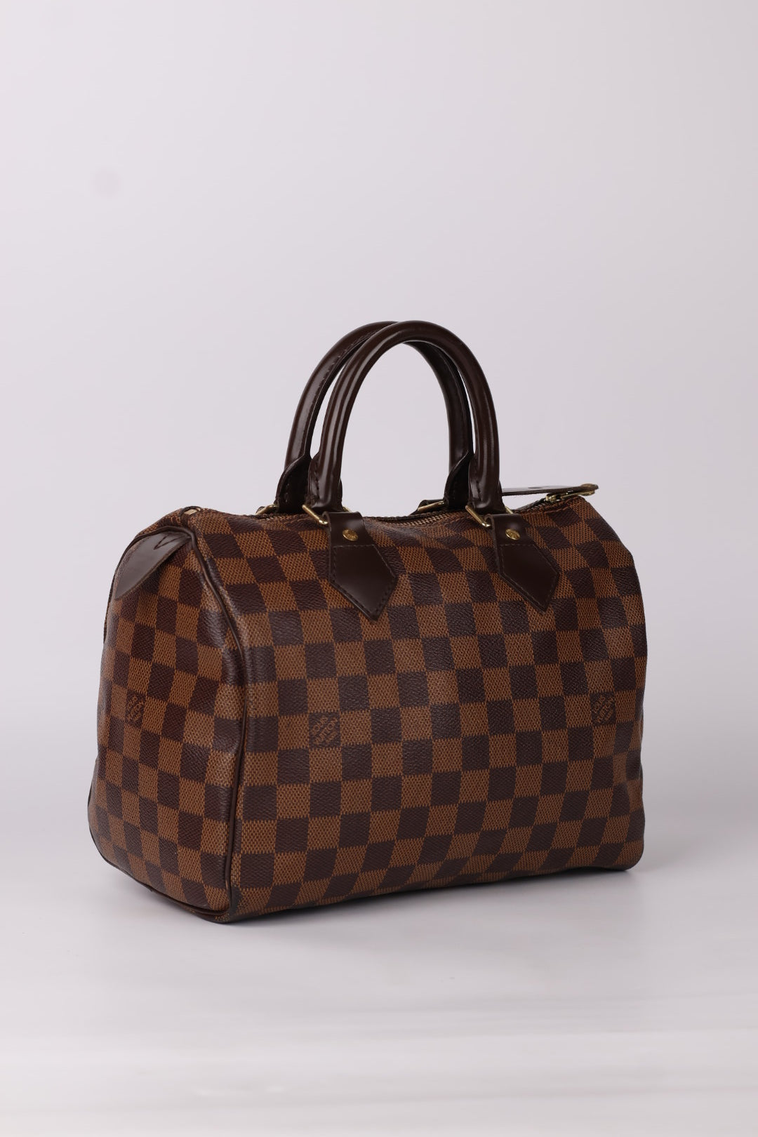 Louis Vuitton Speedy 25 Damier Ébène con Tracolla