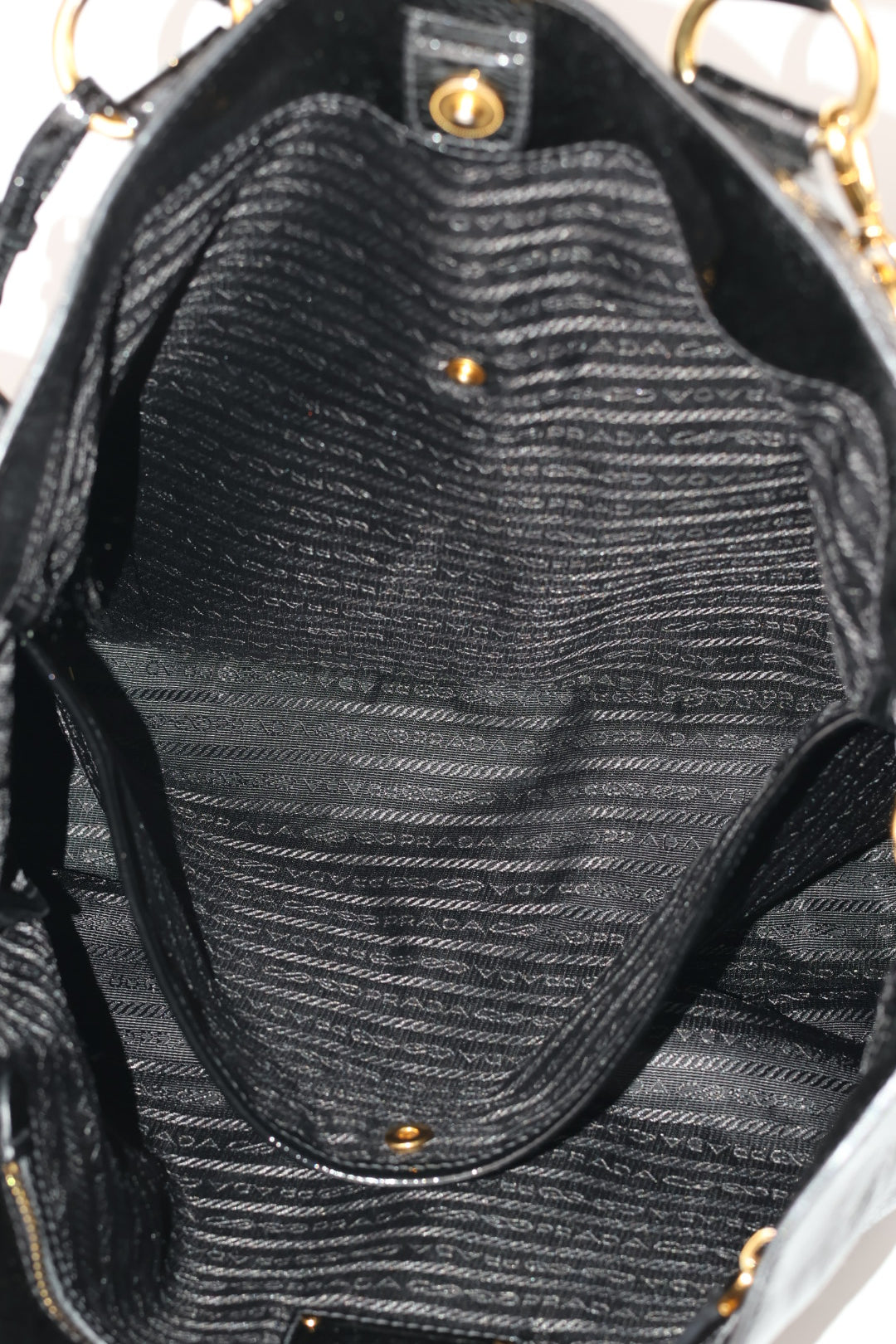 Prada Tote in Pelle Verniciata