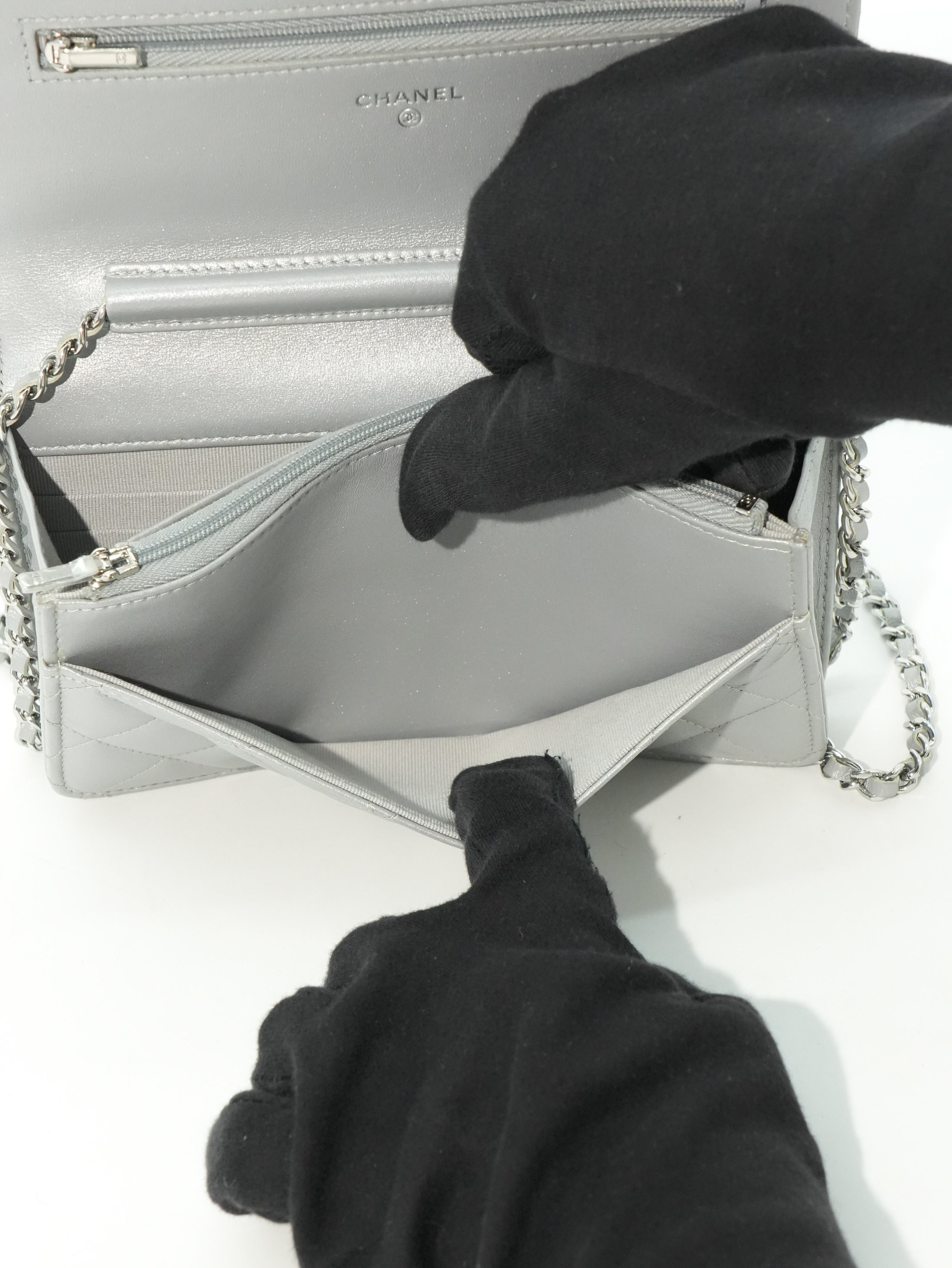 Chanel Woc CC in Pelle