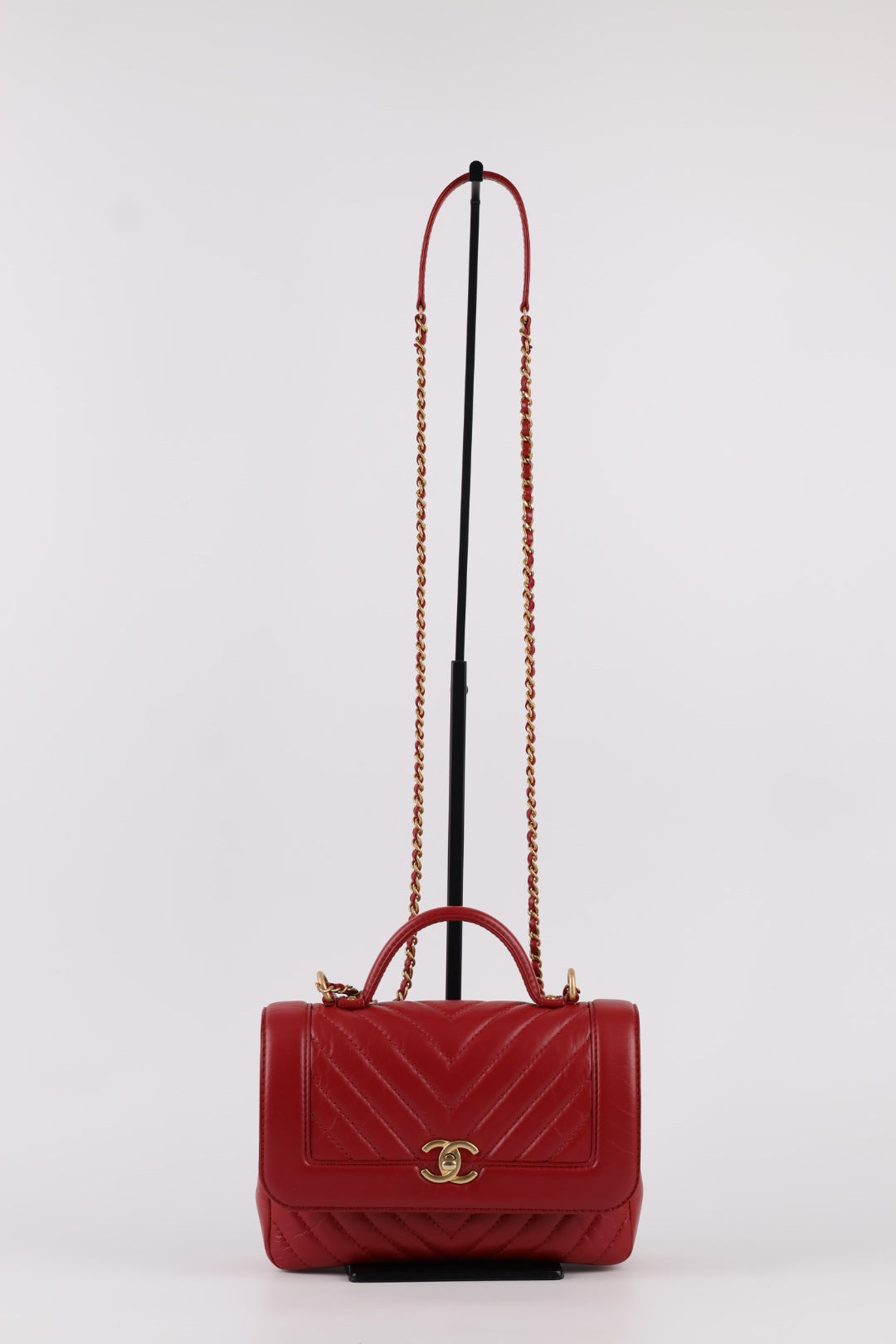 Chanel Classic Top Handle Matelassé