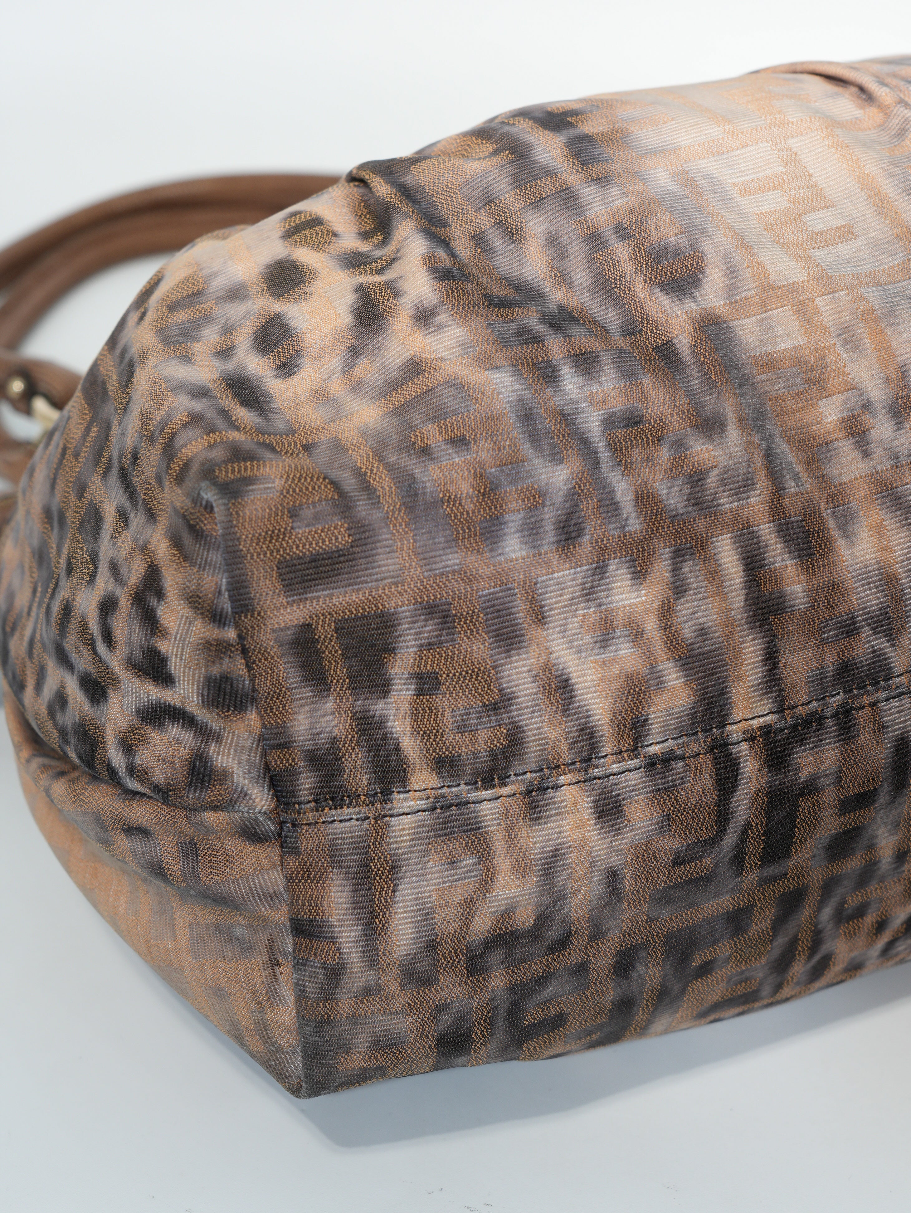 Fendi Tote Chef Leopard