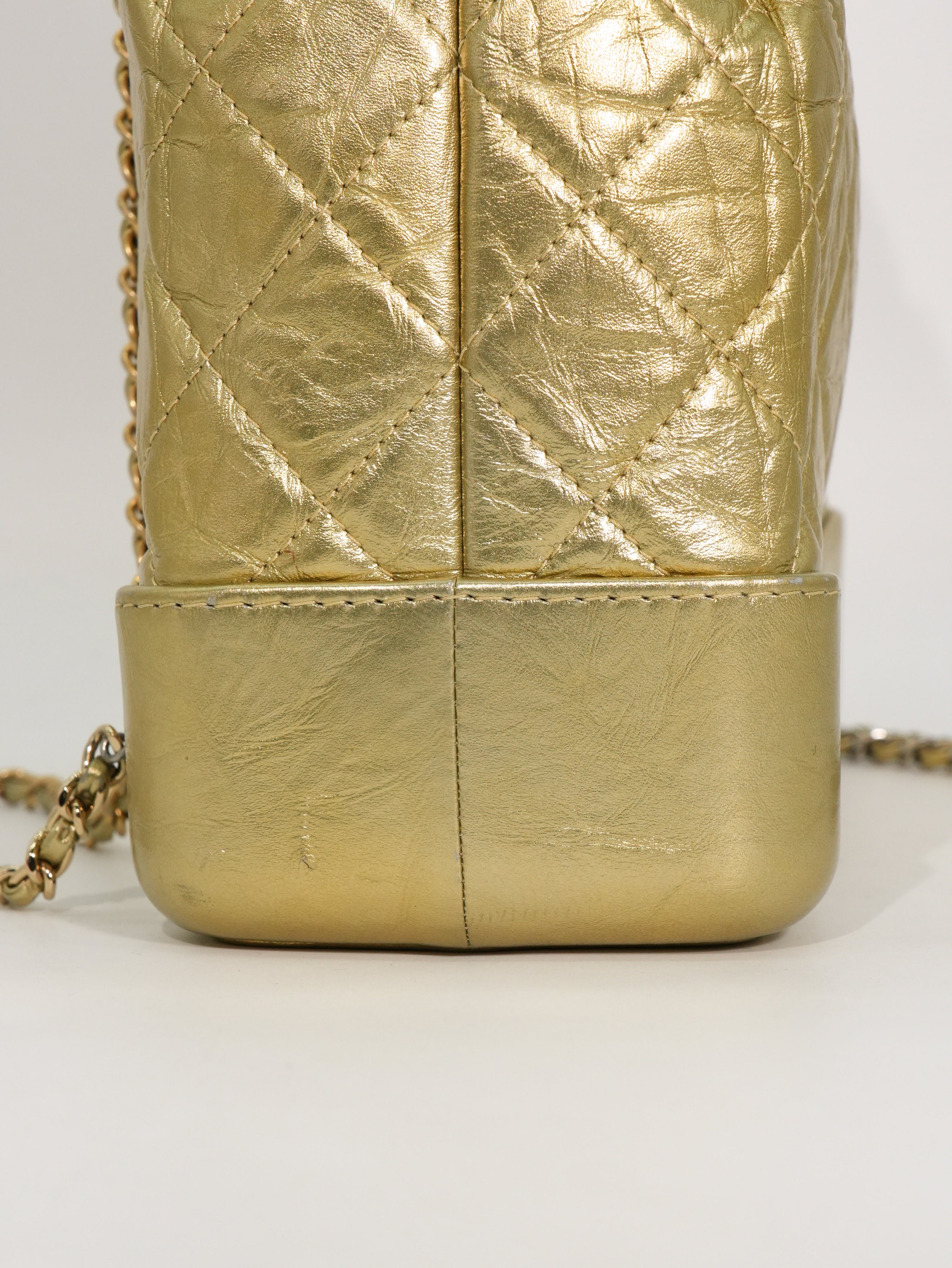 Chanel Zaino Gabrielle Gold