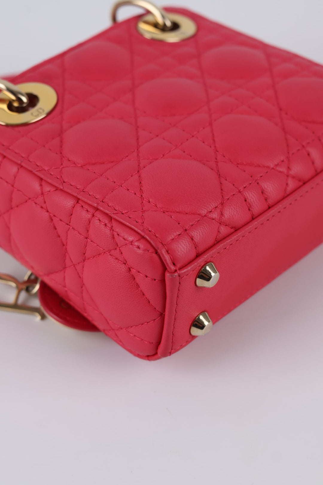 Lady Dior Micro in Pelle