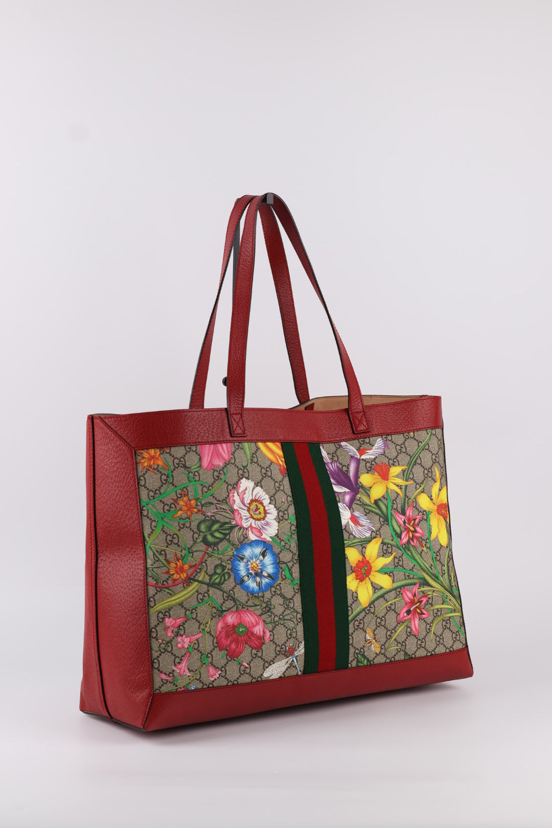 Gucci Ophidia Tote GG Flora