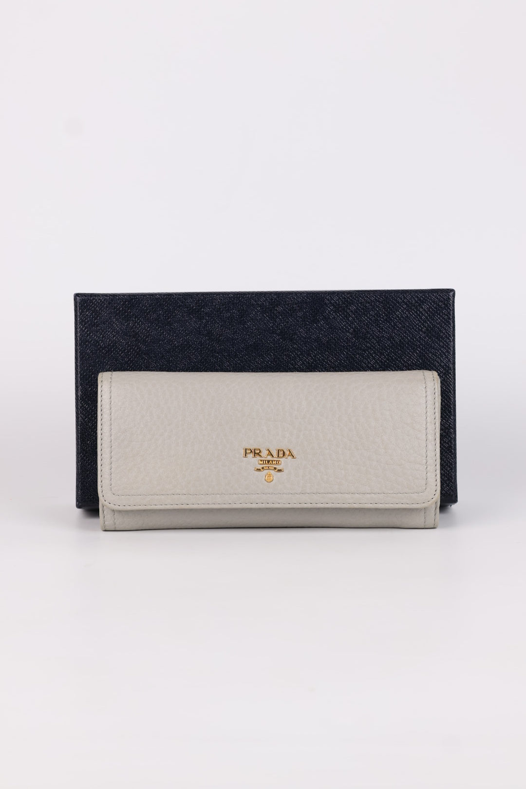 Prada Portafoglio Lungo in Pelle
