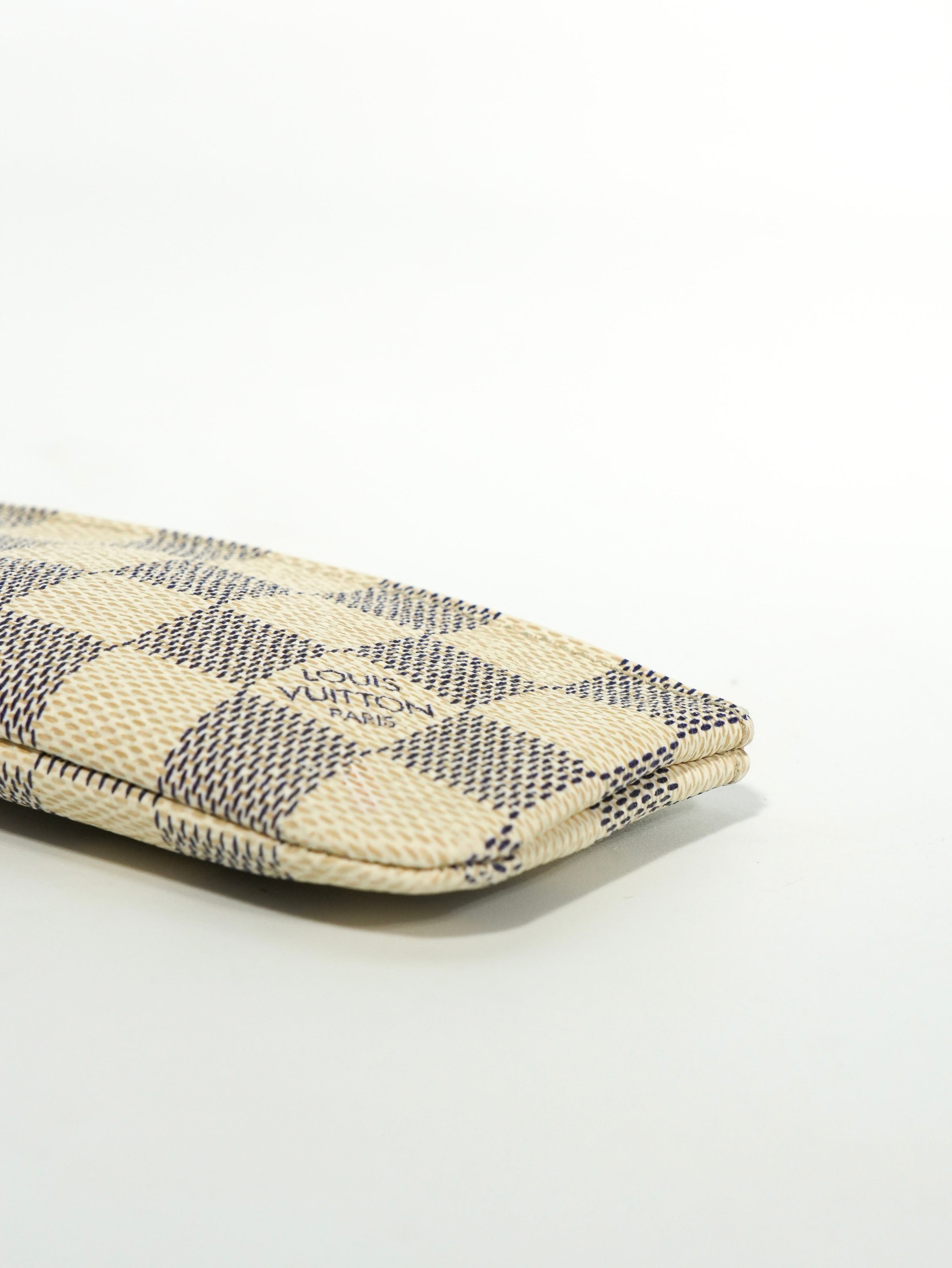 Louis Vuitton Key Pouch Damier Azur