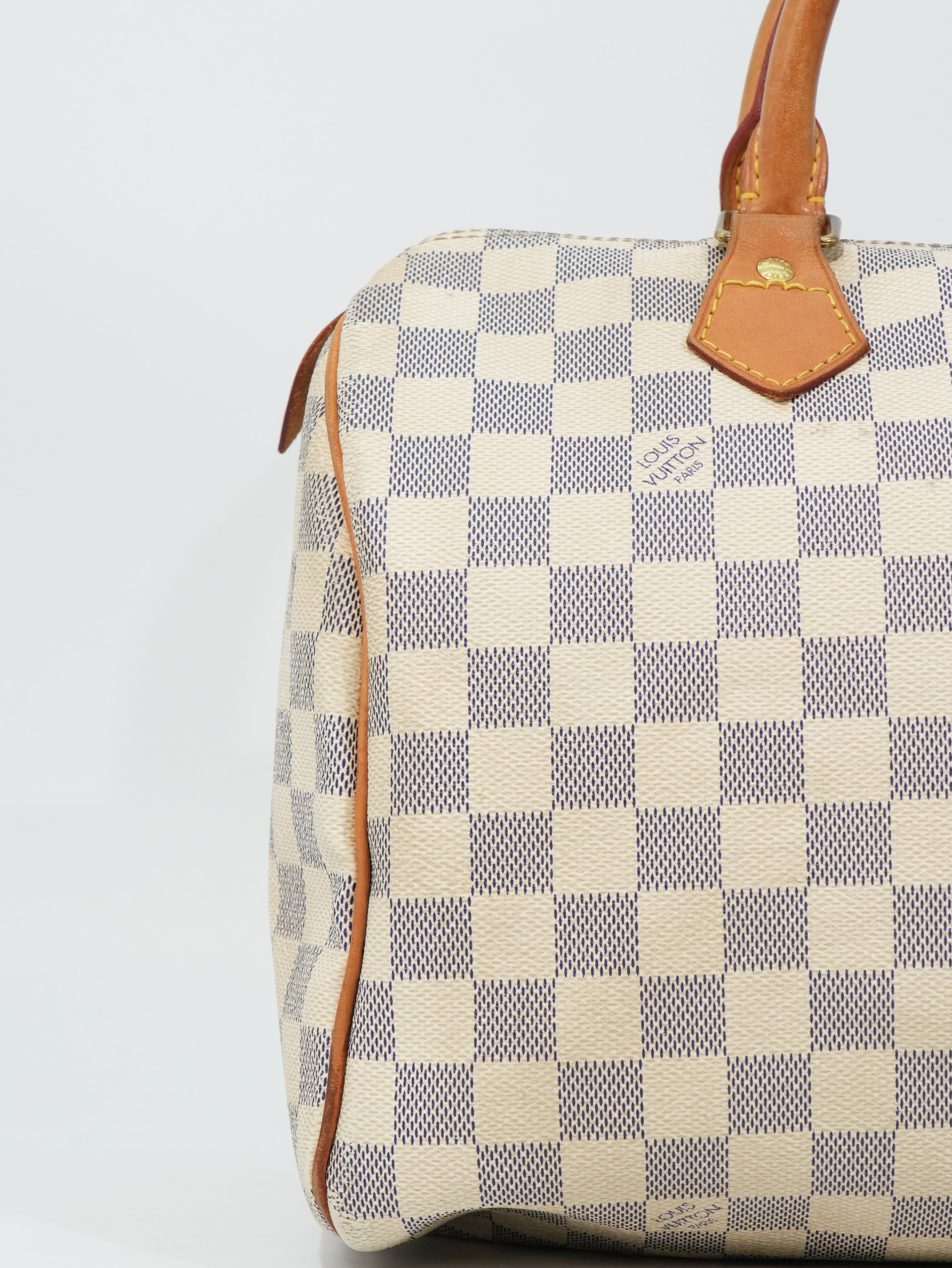 Louis Vuitton Speedy 30 Damier Azur