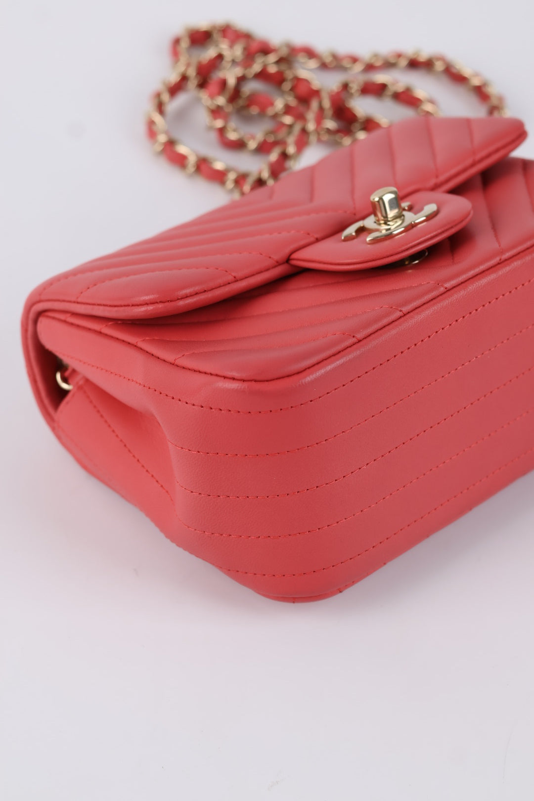 Chanel Mini Square in Pelle