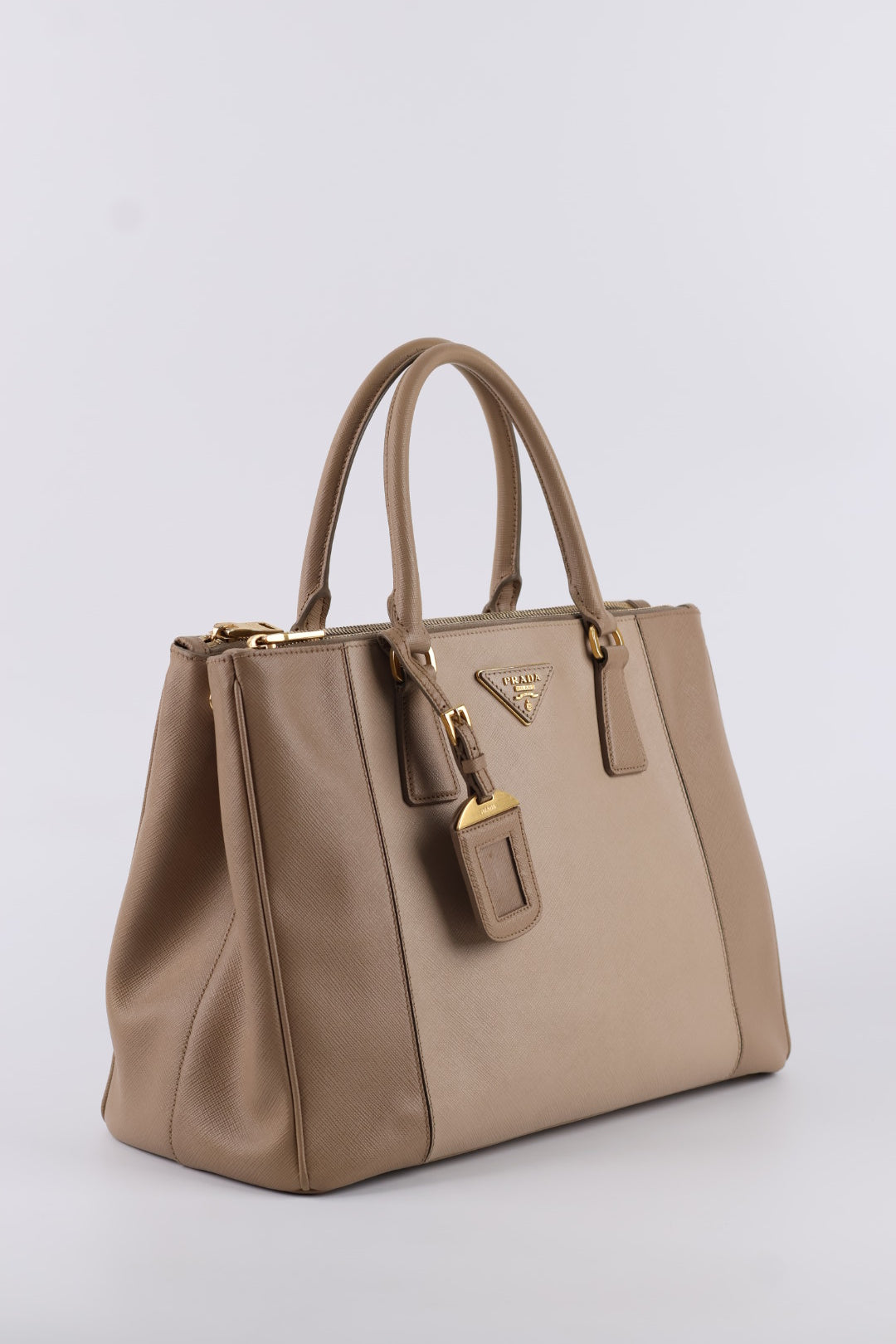 Prada Galleria Media Saffiano Bi-Color