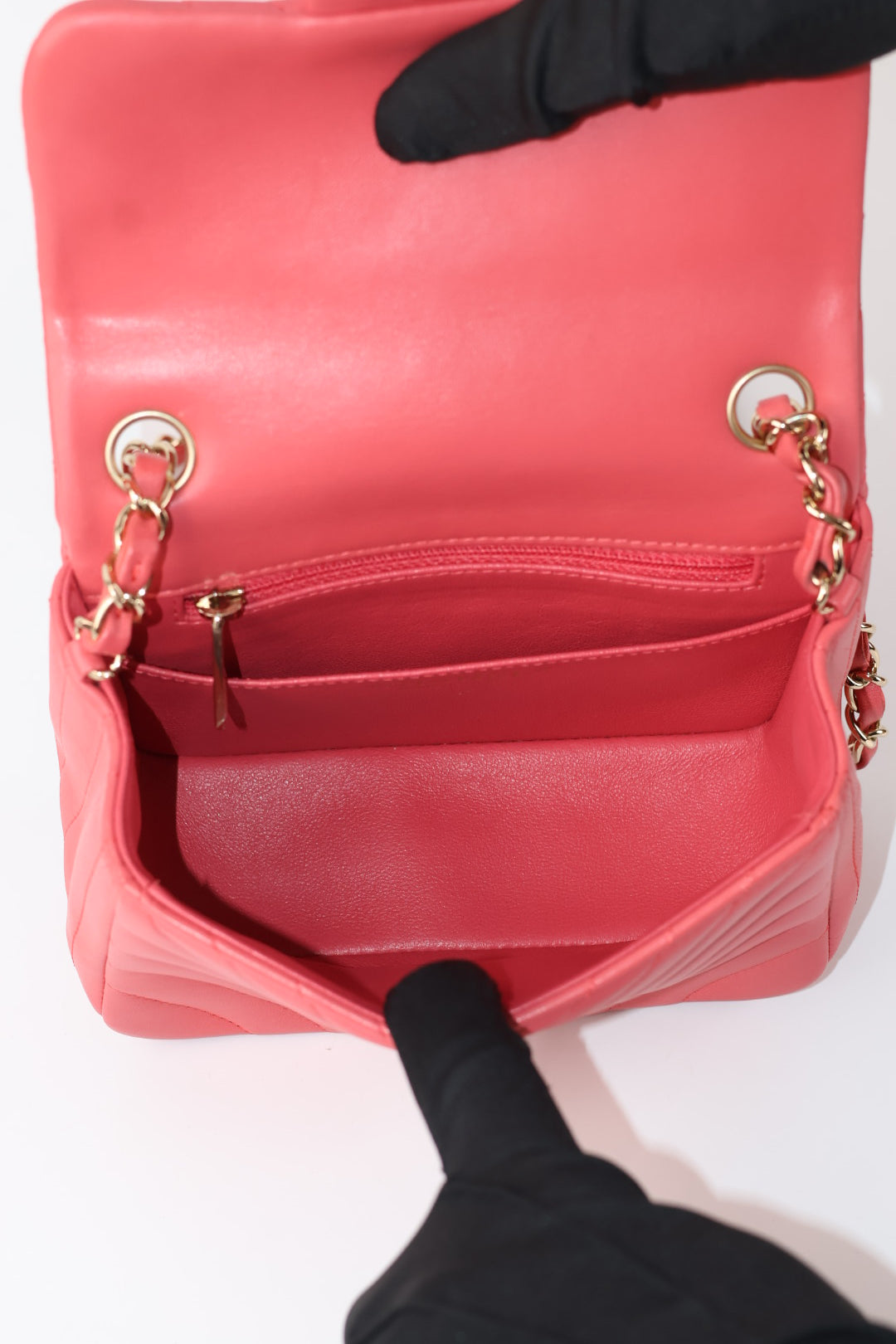 Chanel Mini Square in Pelle