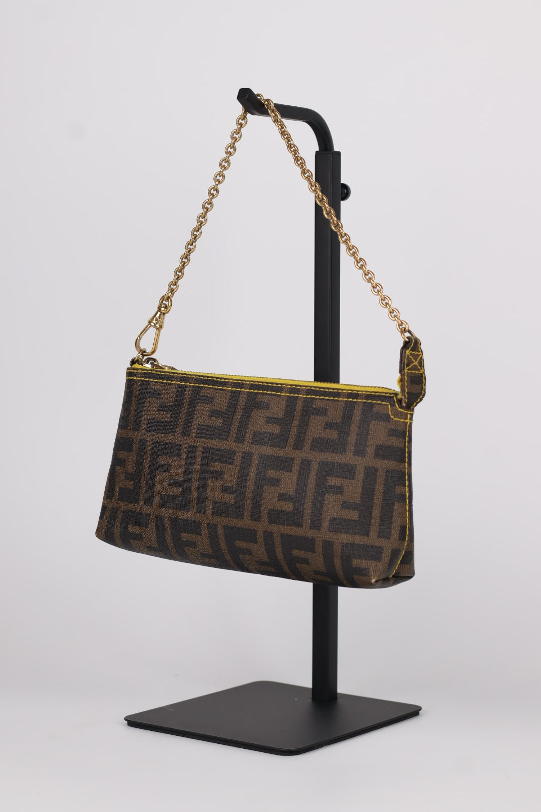 Fendi Chain Pochette FF Logo