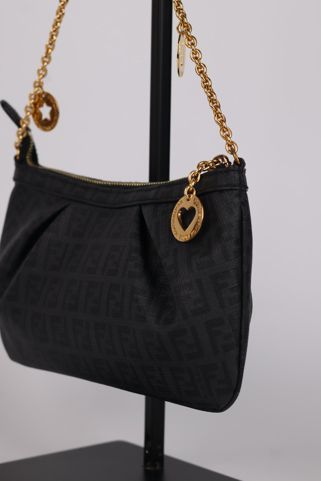 Fendi Pochette Chain FF Zucchino
