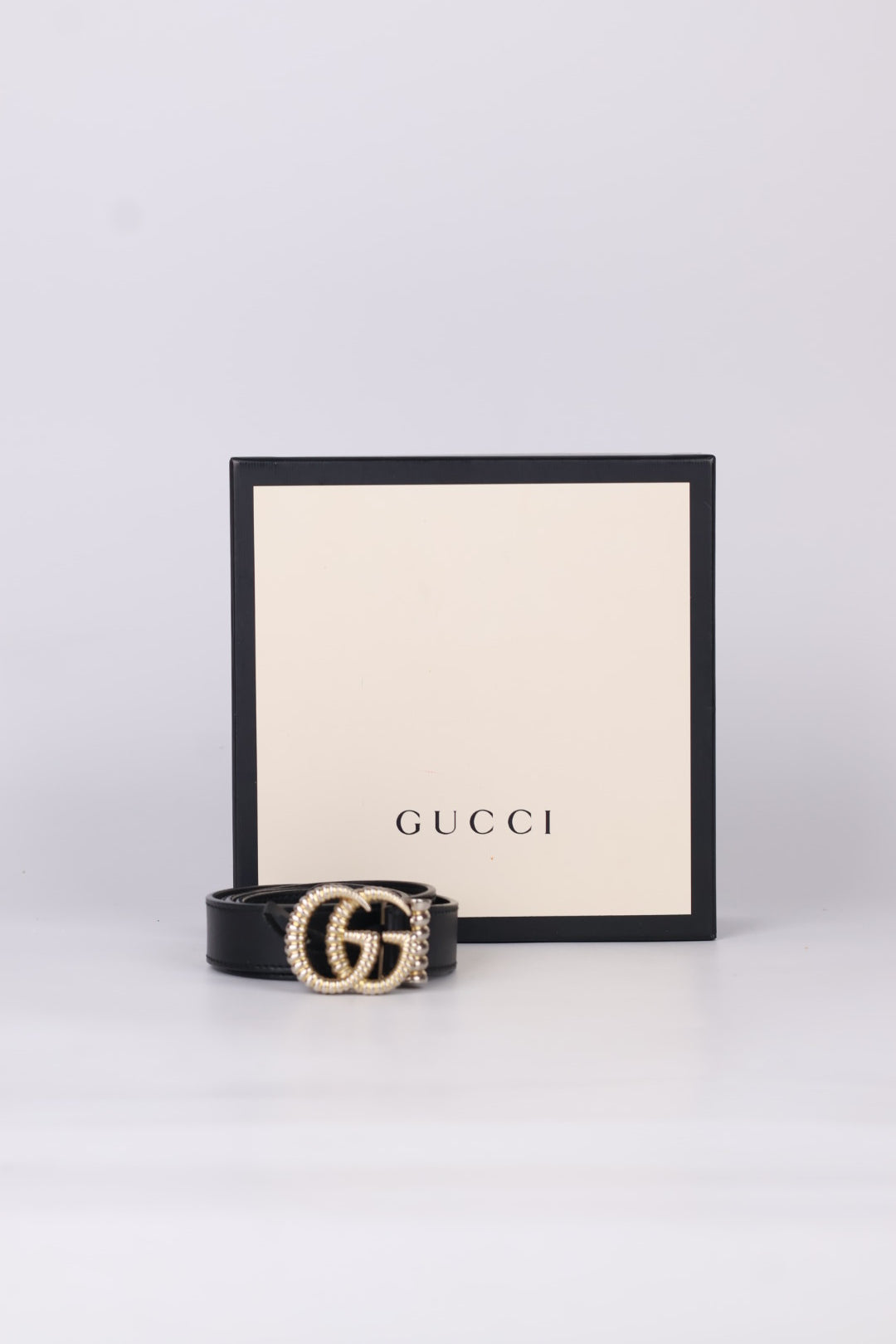 Gucci Cintura Marmont Zigrinata