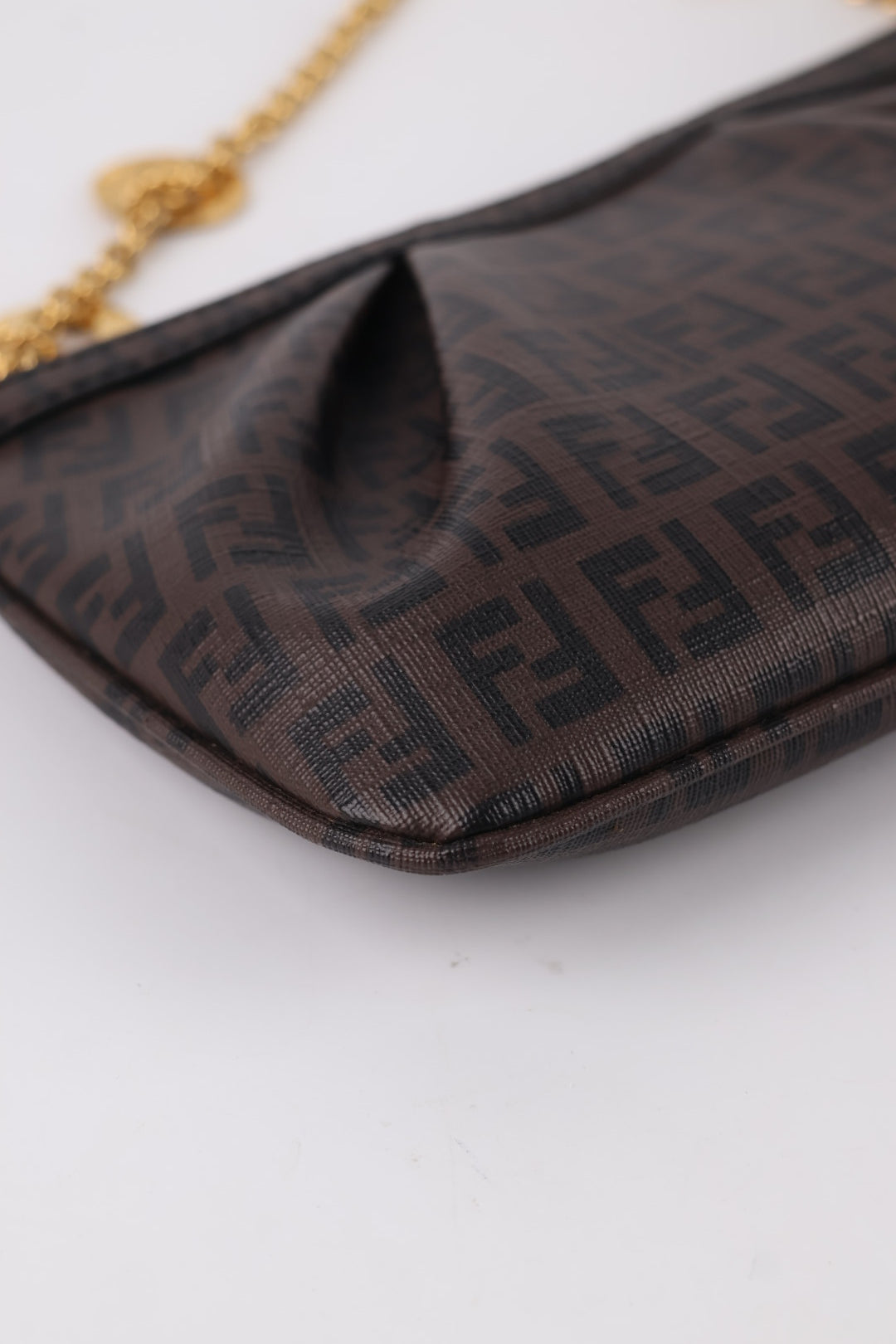 Fendi Chain Pochette FF Logo
