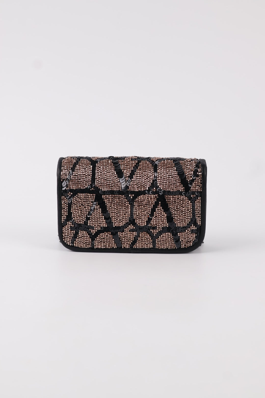 Valentino Micro V Logo Paillettes