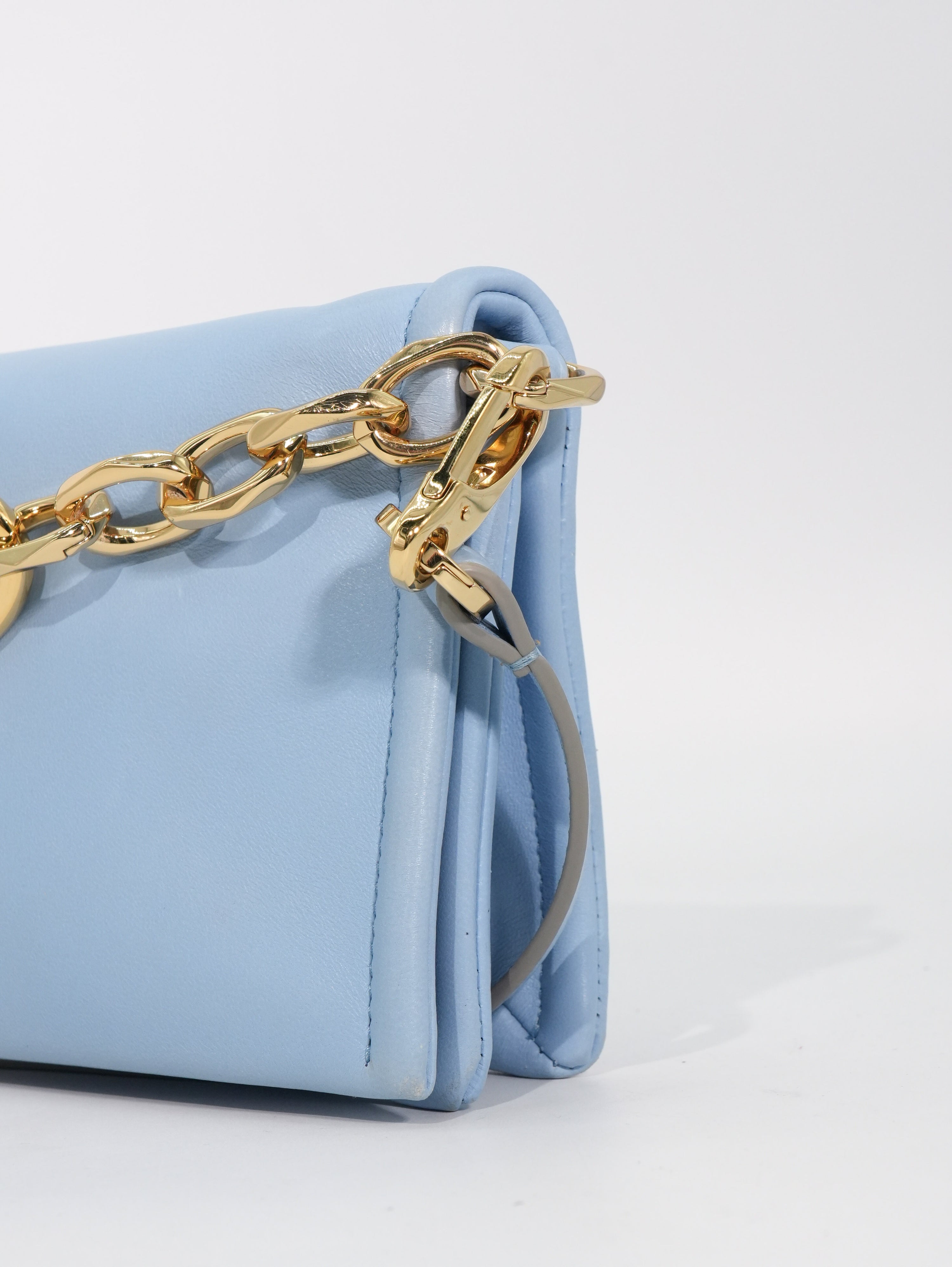 Valentino Pochette V Logo Chain