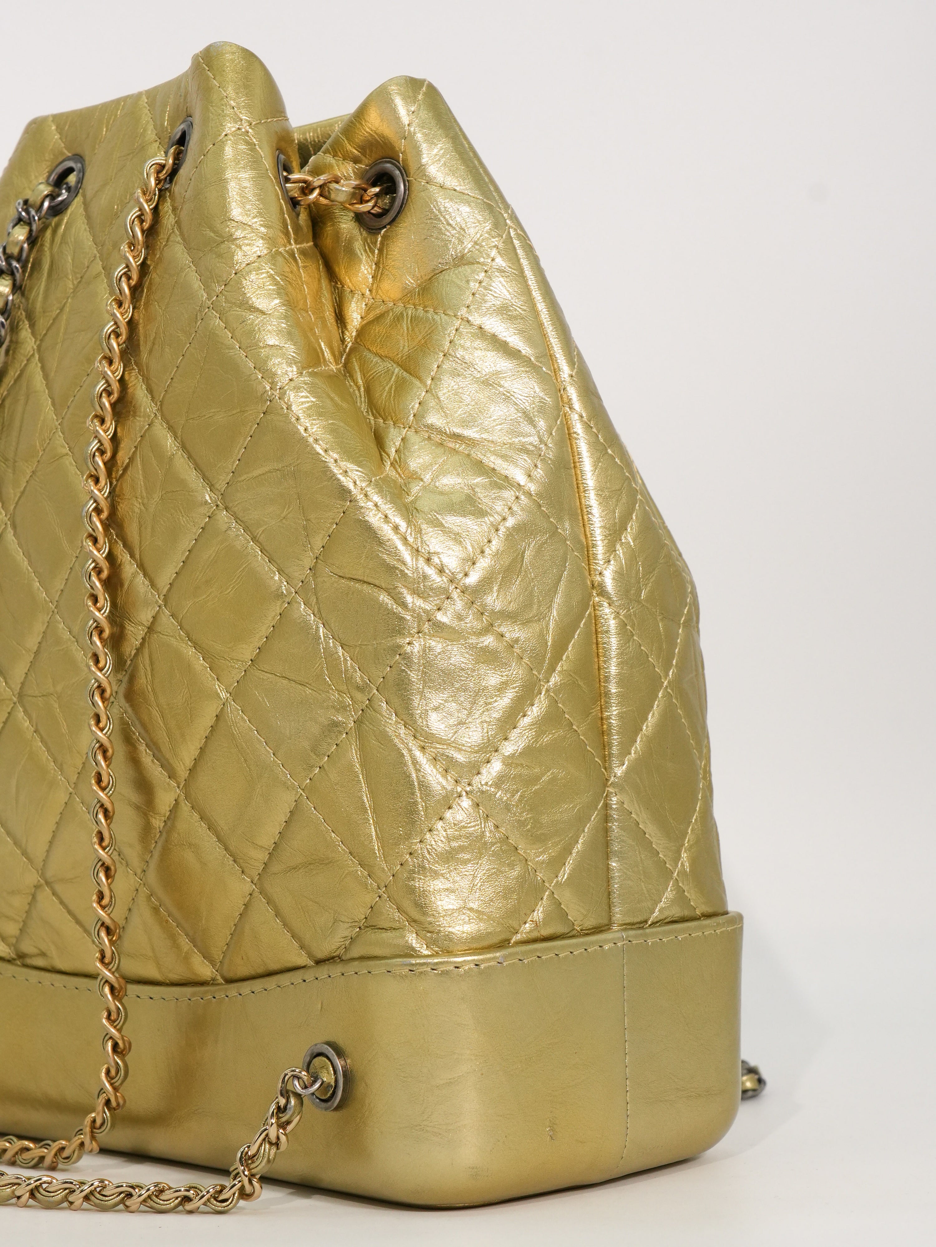 Chanel Zaino Gabrielle Gold