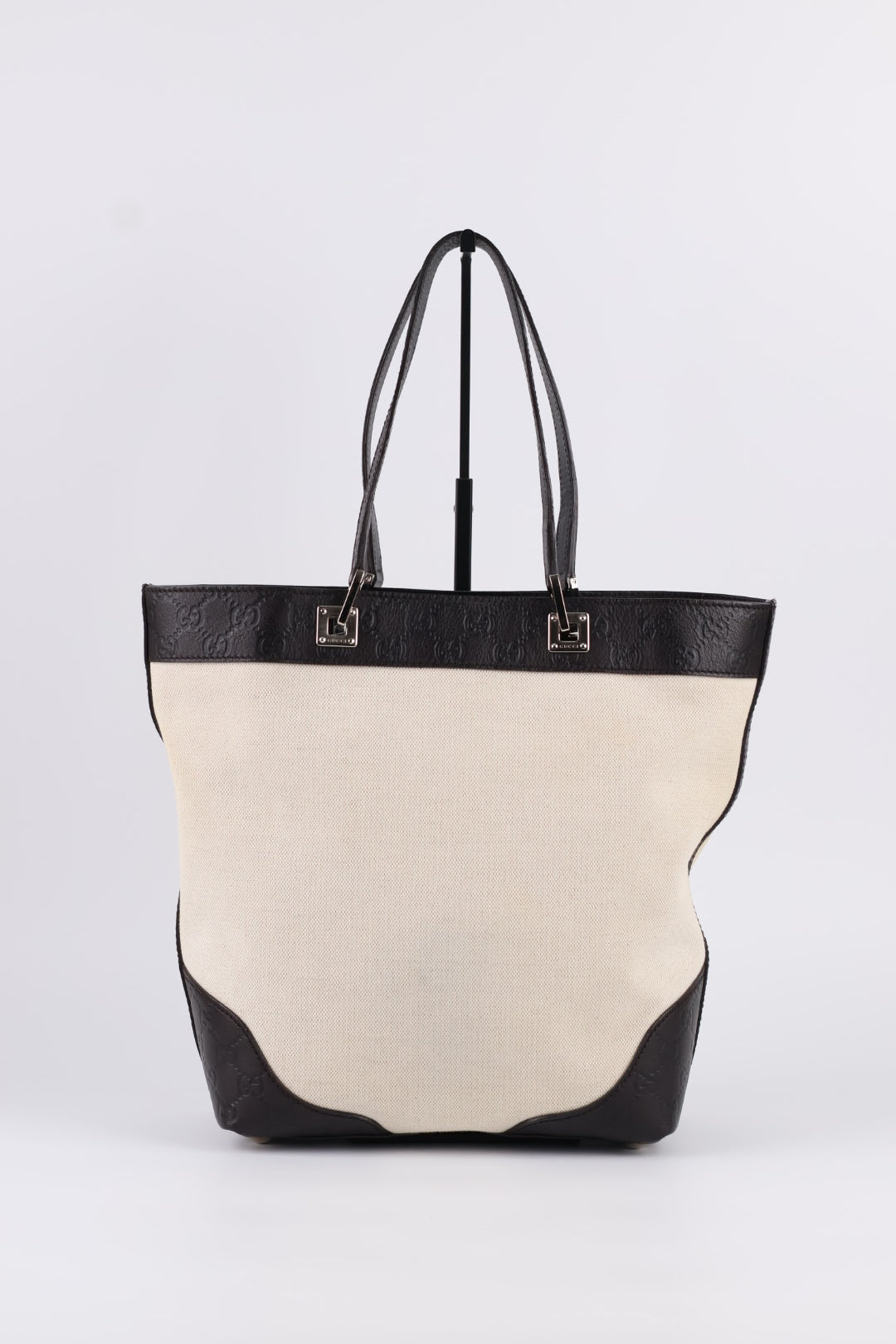 Gucci Tote Tela e Pelle