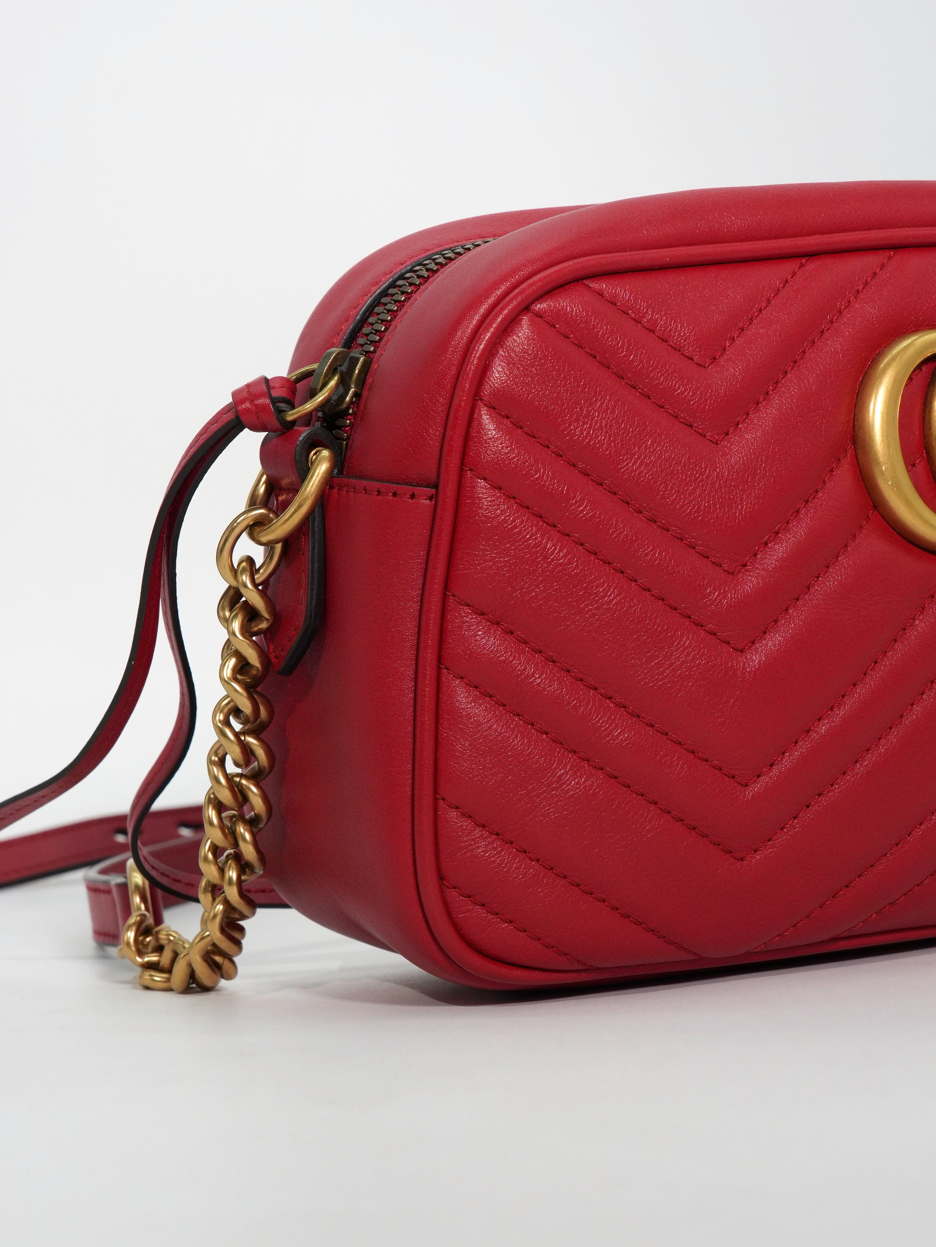 Gucci Marmont Camera Bag Matelassé