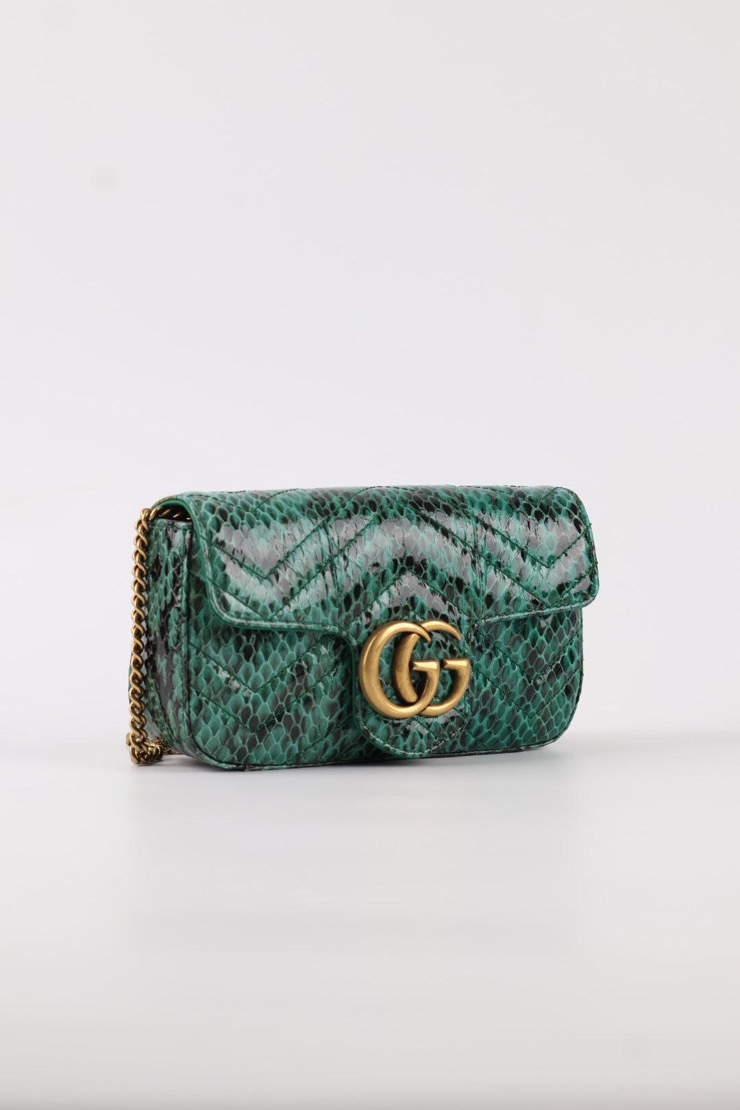 Gucci GG Marmont Supermini Marmont Pitone