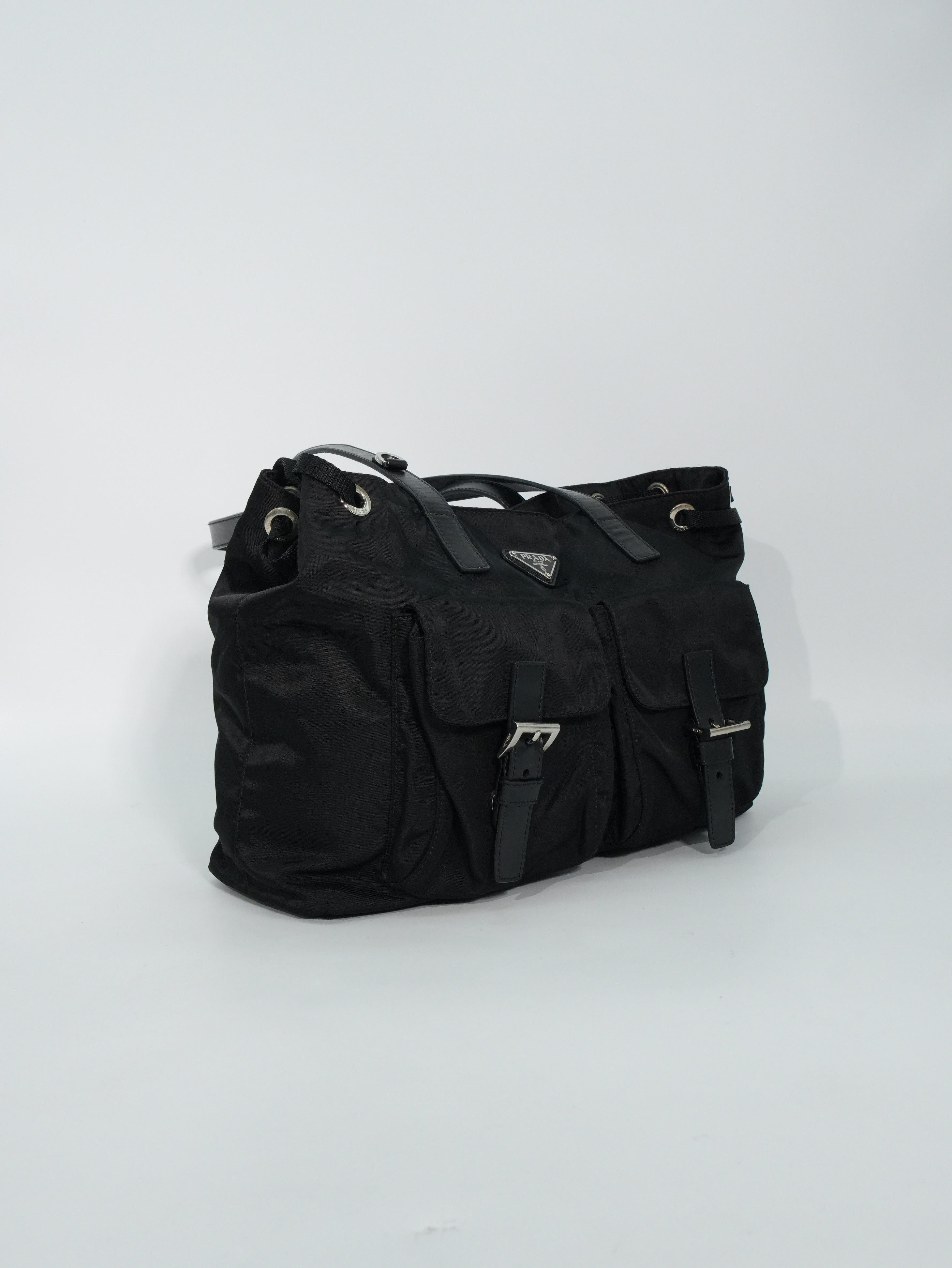 Prada Tote Cargo Nylon