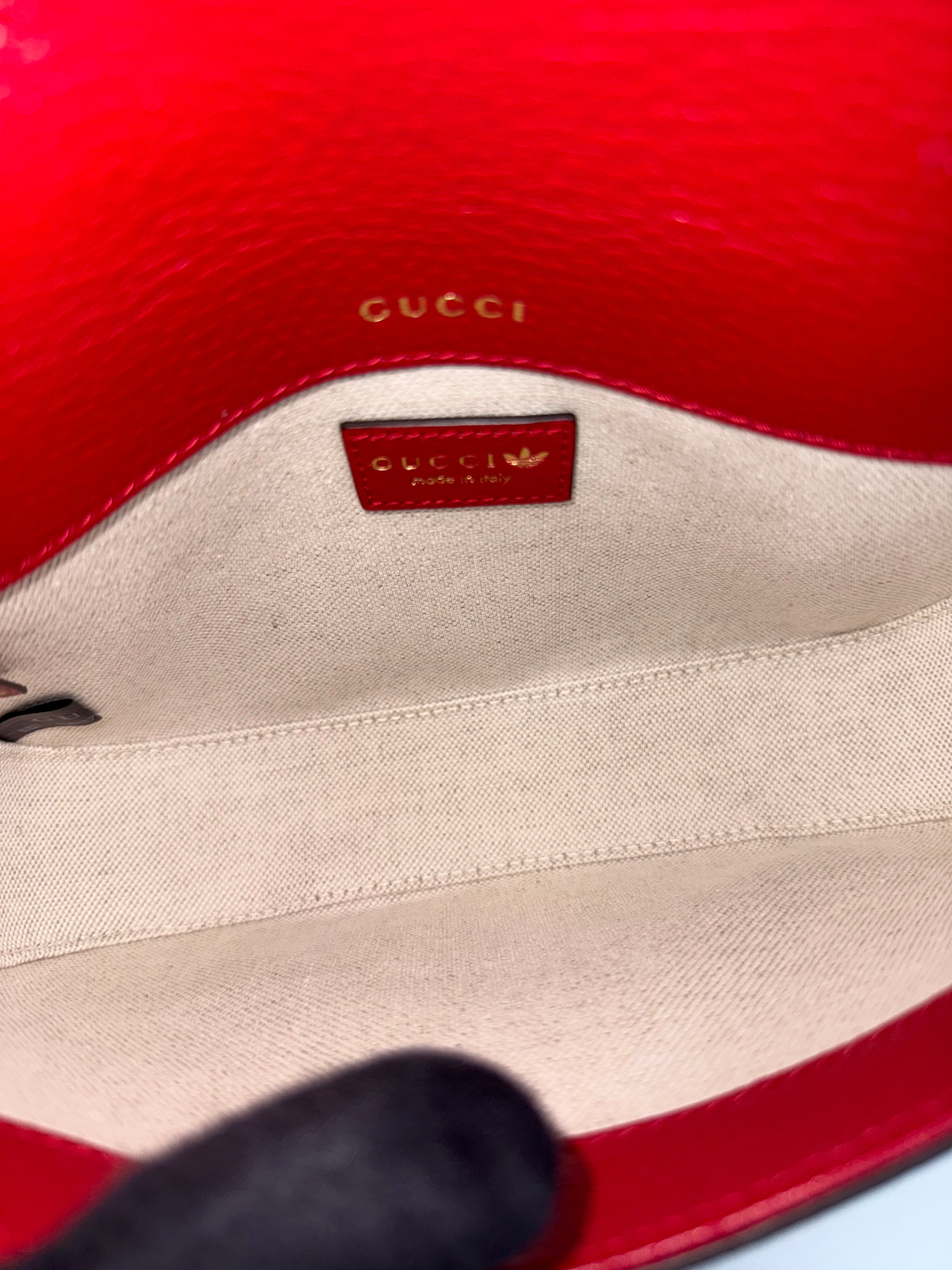 Gucci Mini Horsebit x Adidas