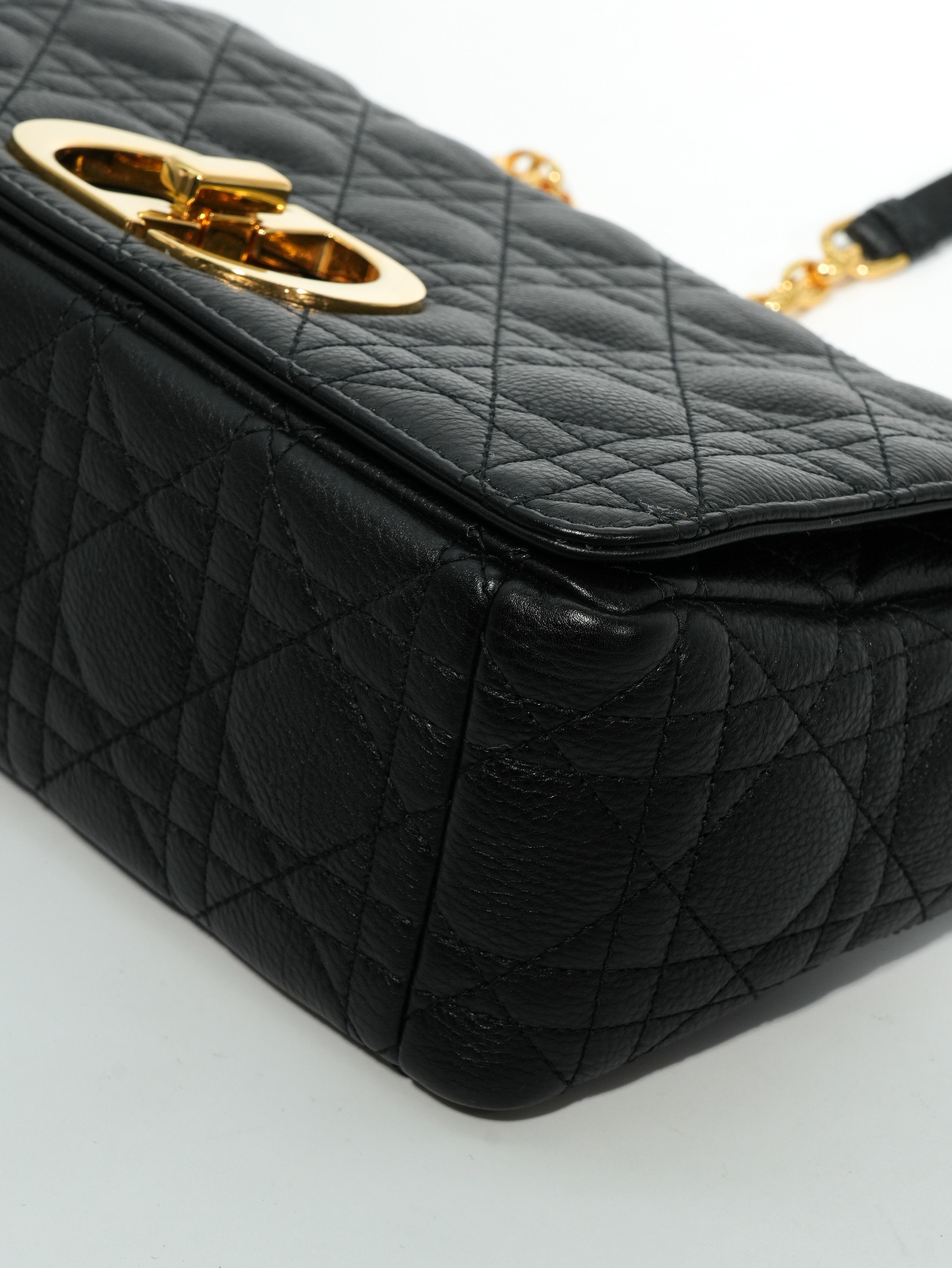 Dior Caro Media in Pelle