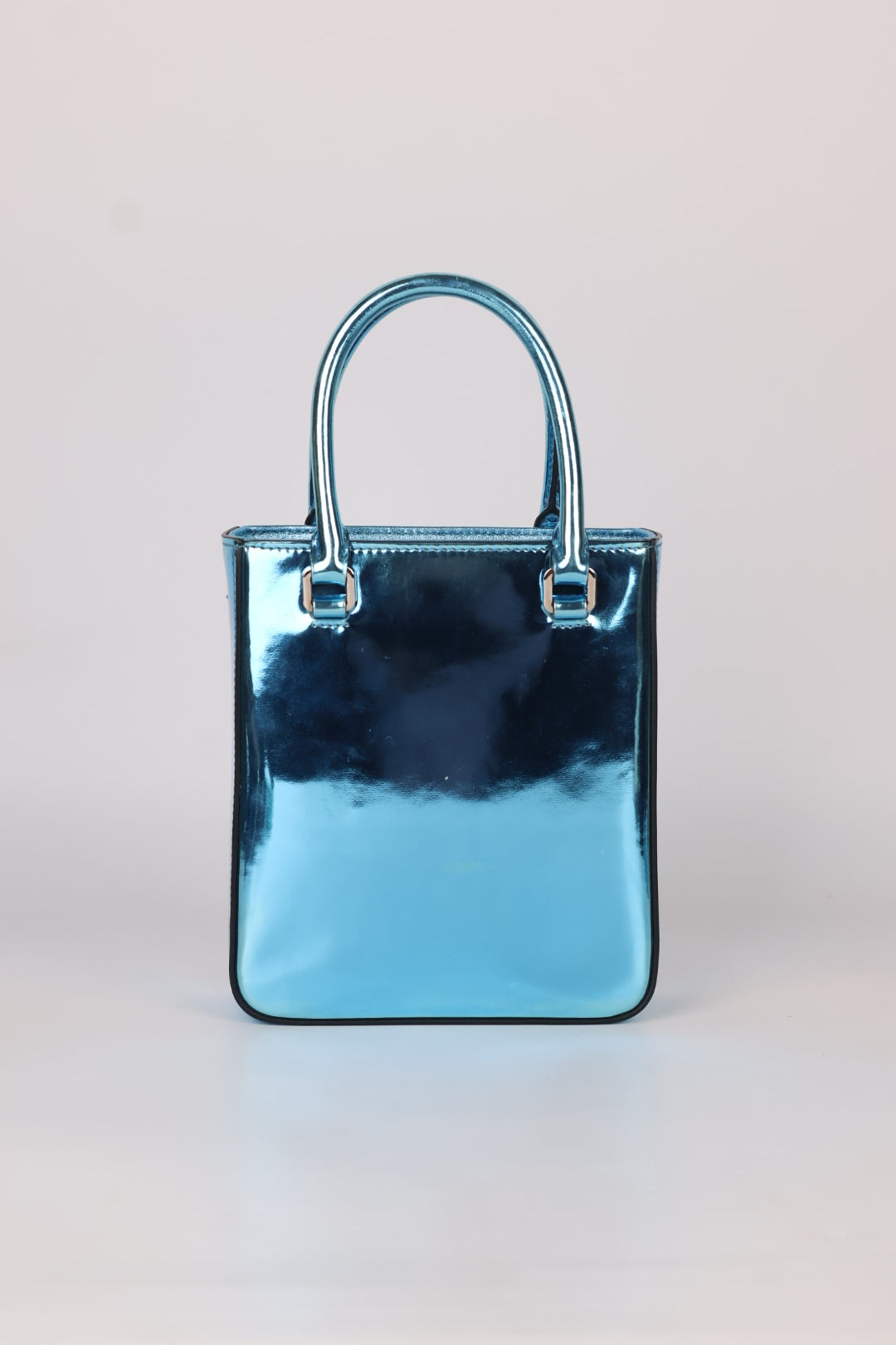 Prada Mini Tote Metallic