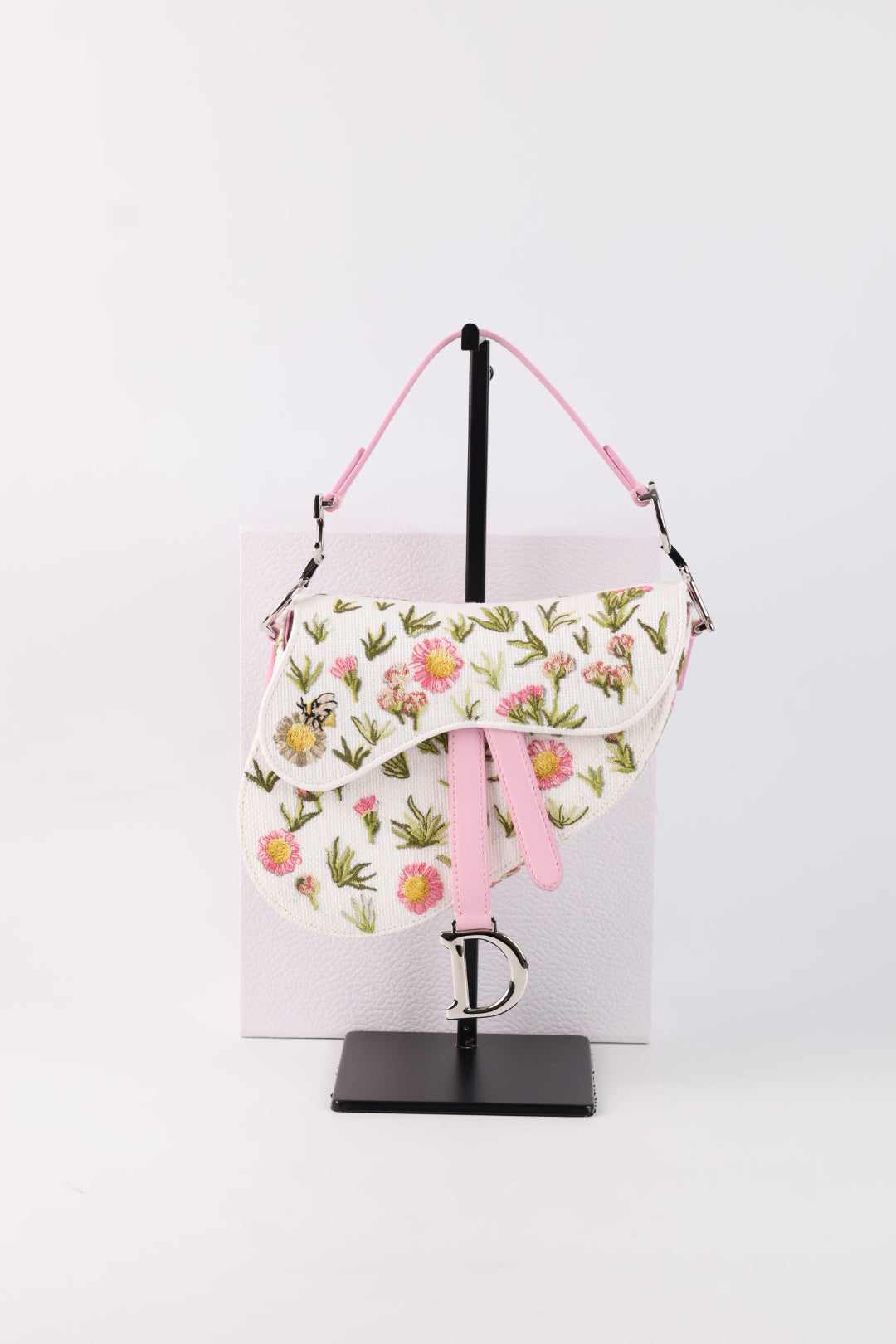Dior Saddle Piccola Daisy Garden