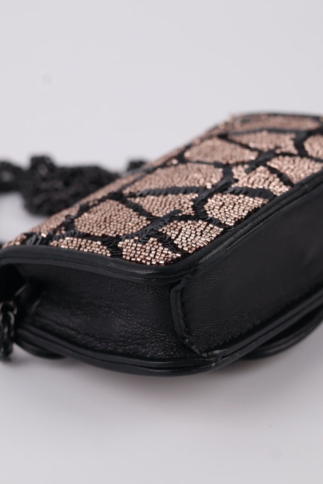Valentino Micro V Logo Paillettes