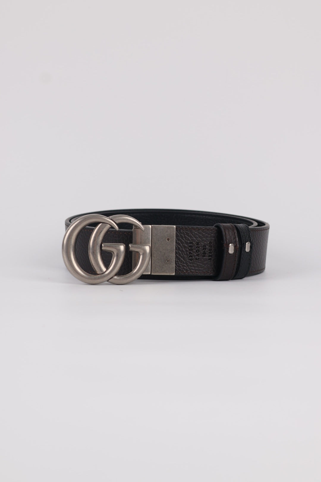 Gucci Cintura Marmont 4 cm in Pelle Reversibile