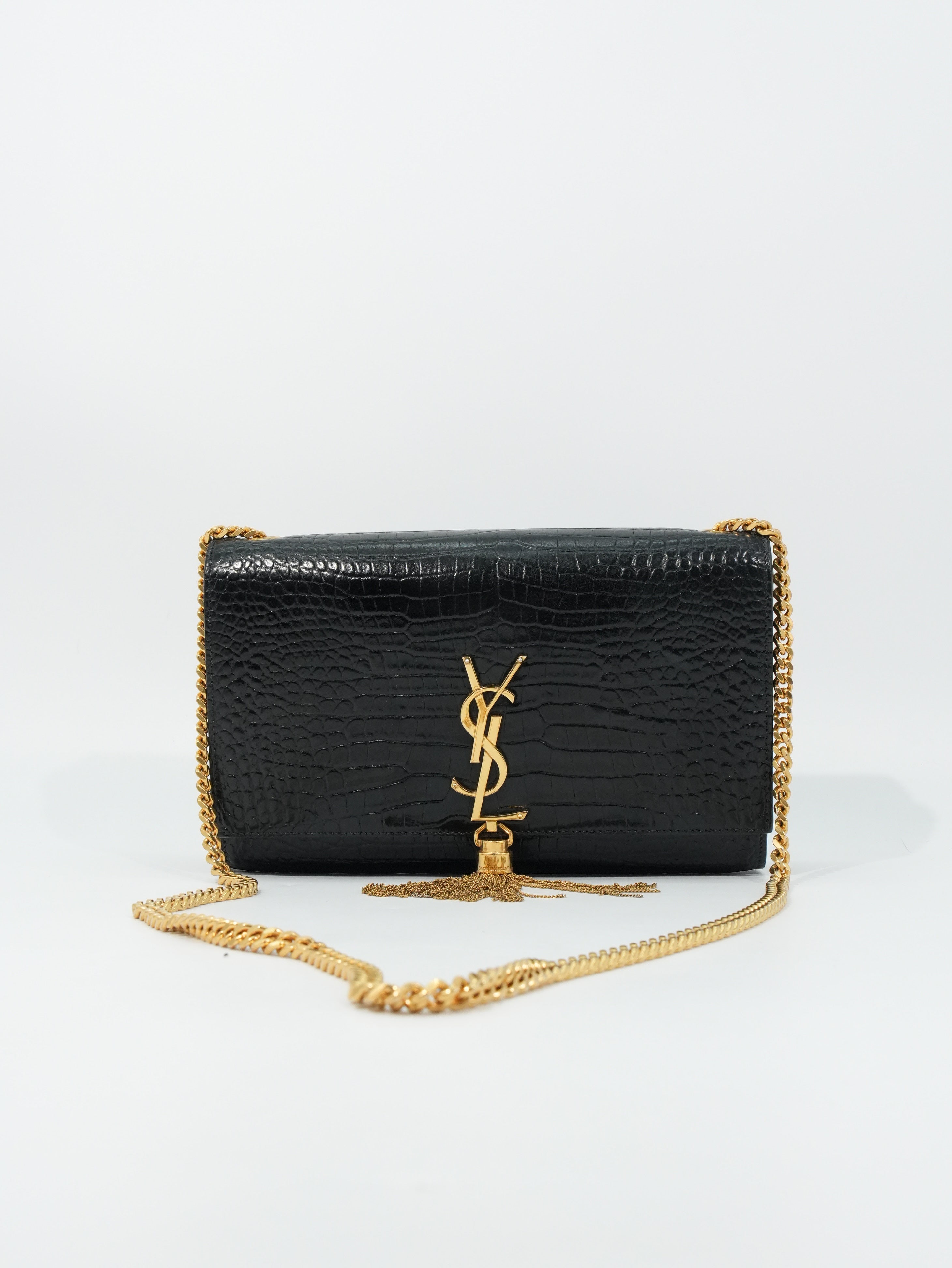 Saint Laurent Kate Media Cocco