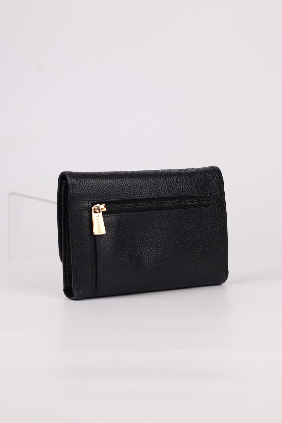 Chanel Portafoglio compatto Caviar