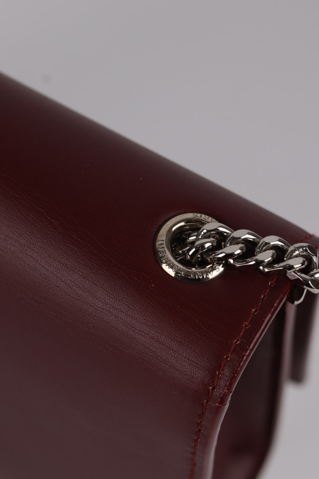 Saint Laurent Kate Media in Pelle