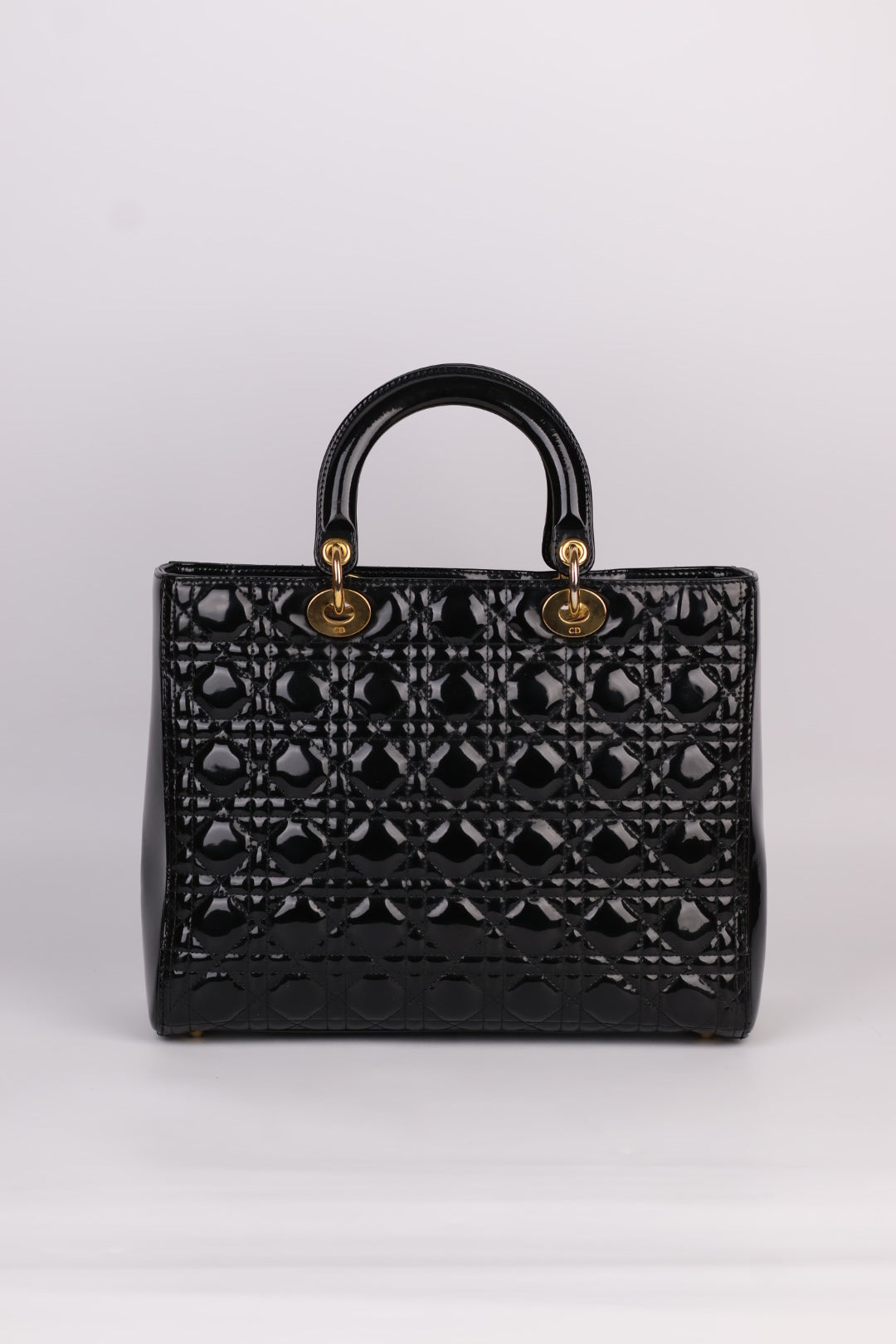 Lady Dior Large Vernis