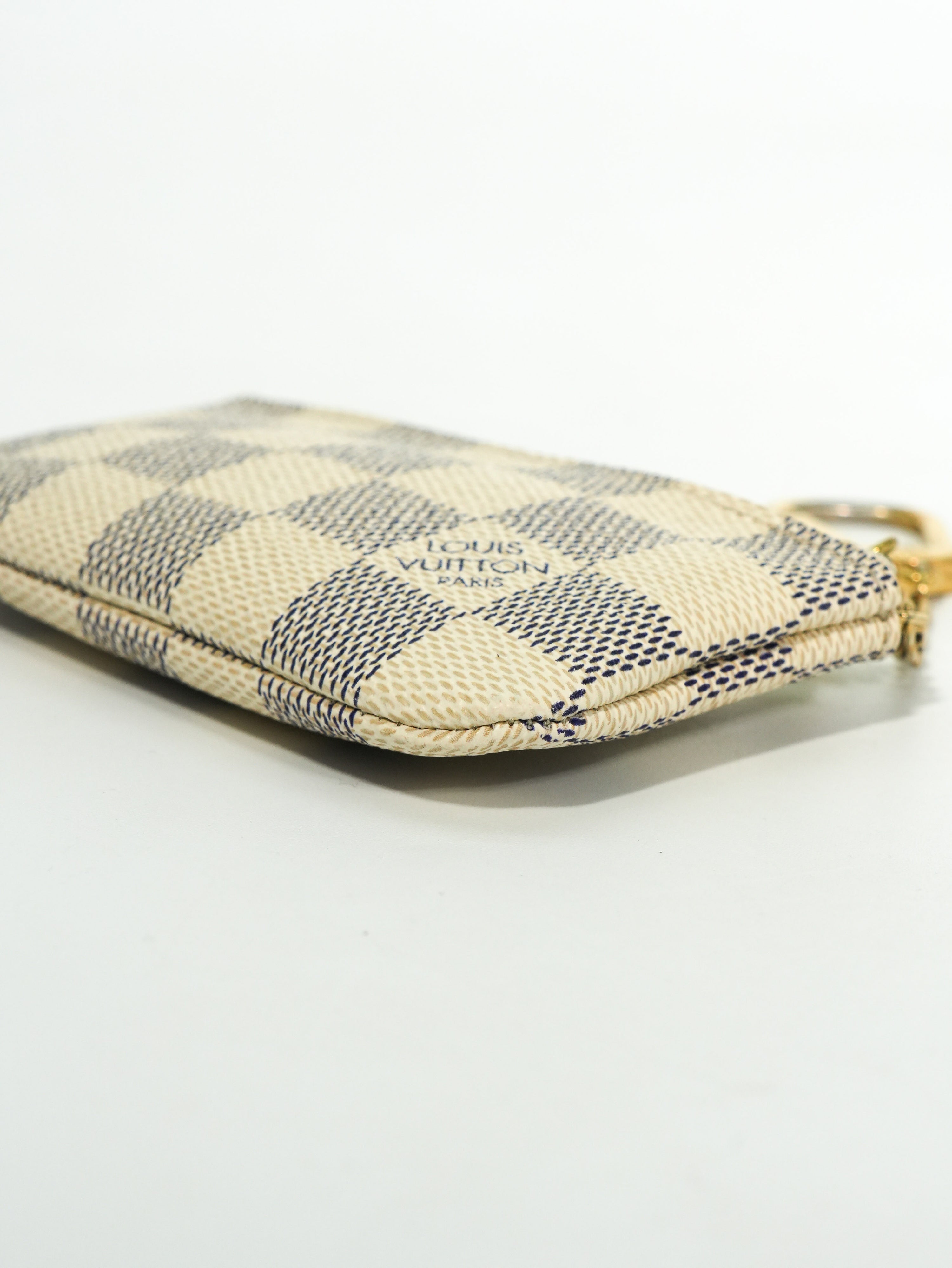 Louis Vuitton Key Pouch Damier Azur