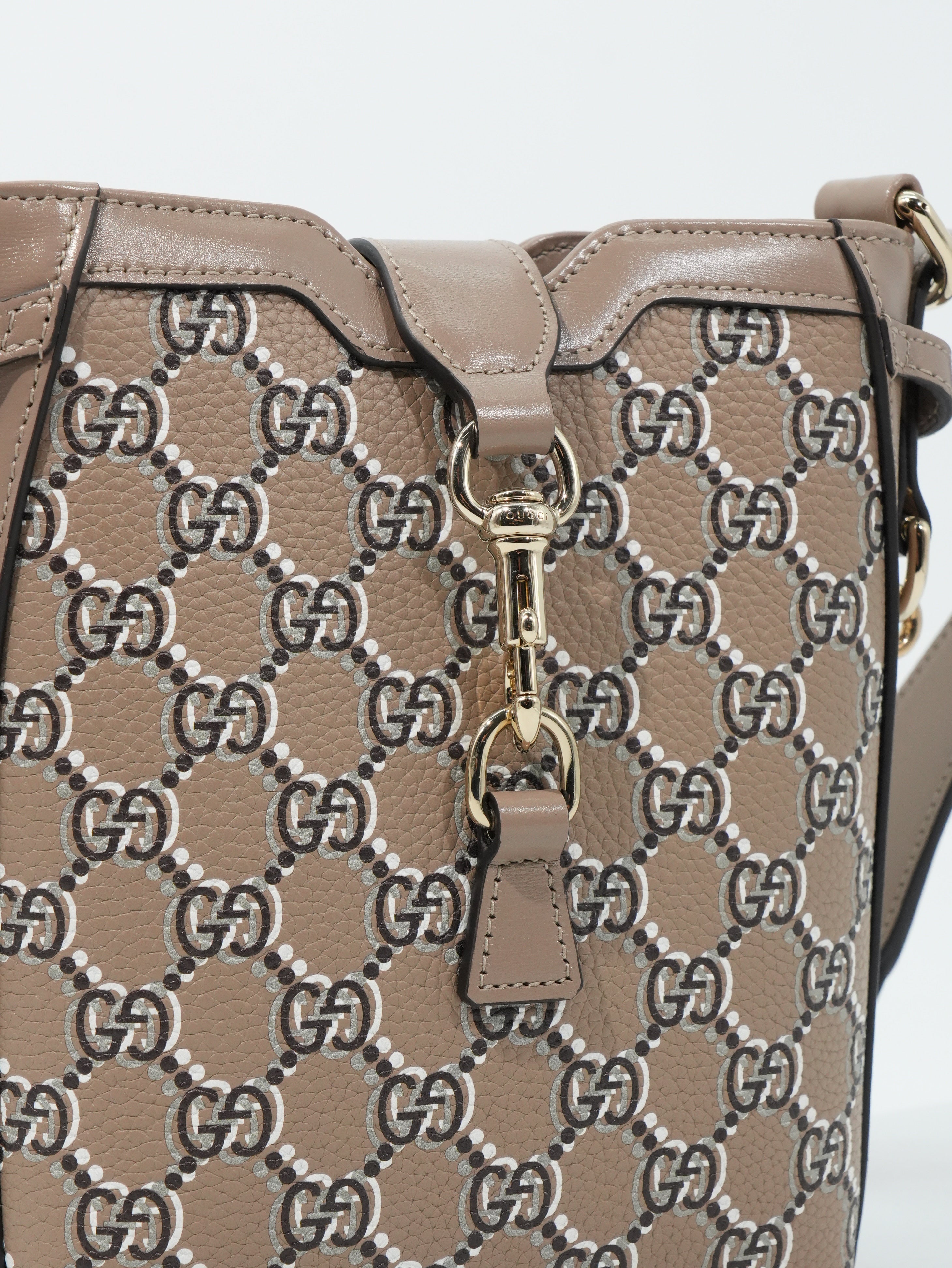 Gucci Mini Bucket GG in Pelle