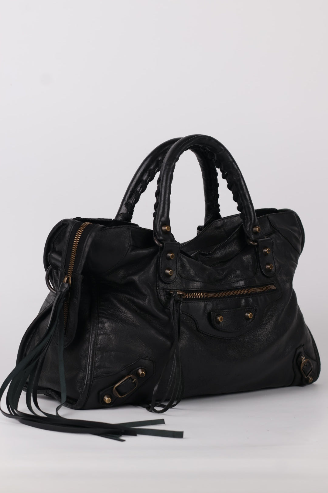 Balenciaga City Vintage in Pelle