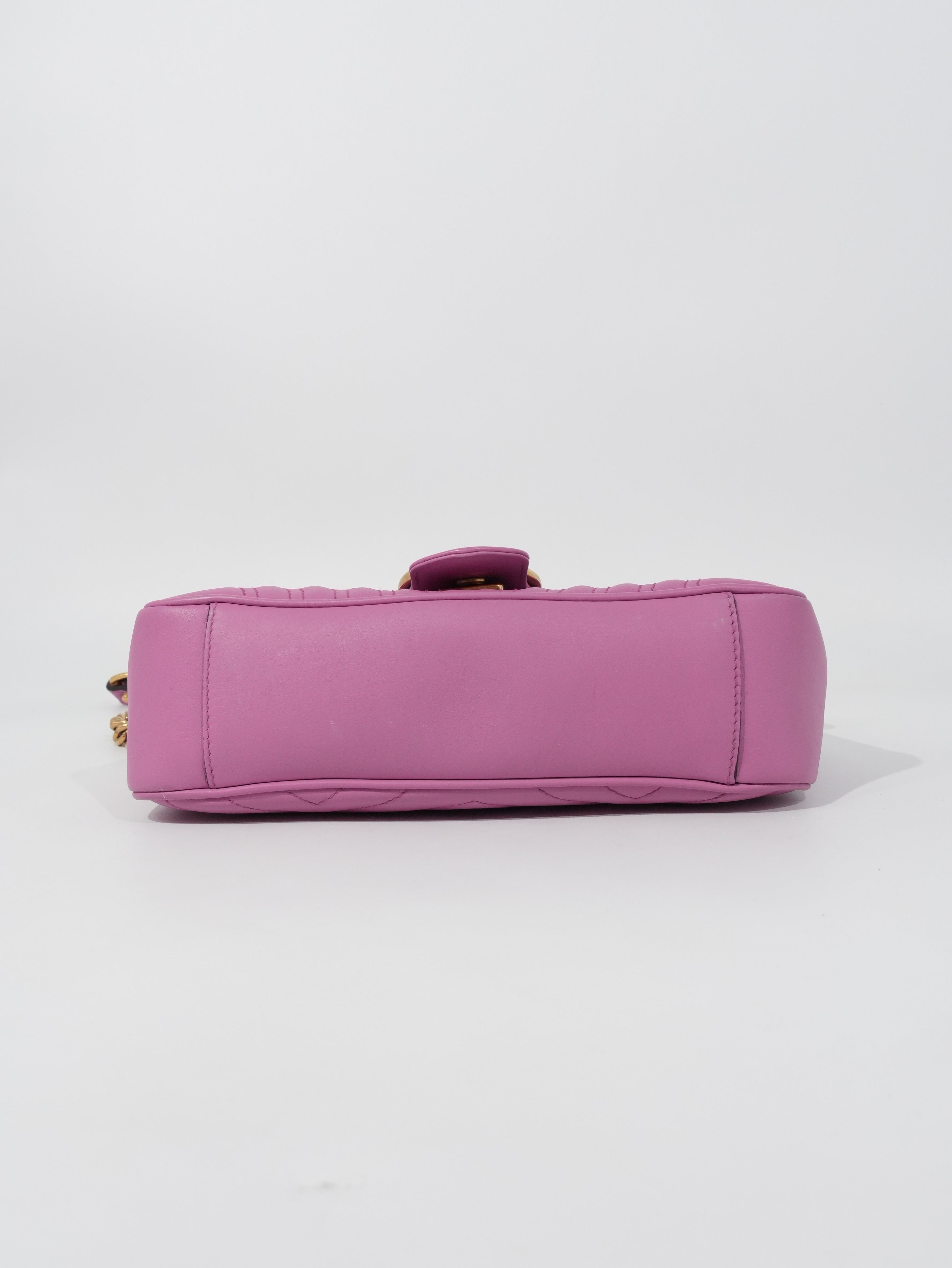 Gucci Marmont Media in Pelle Matelassé