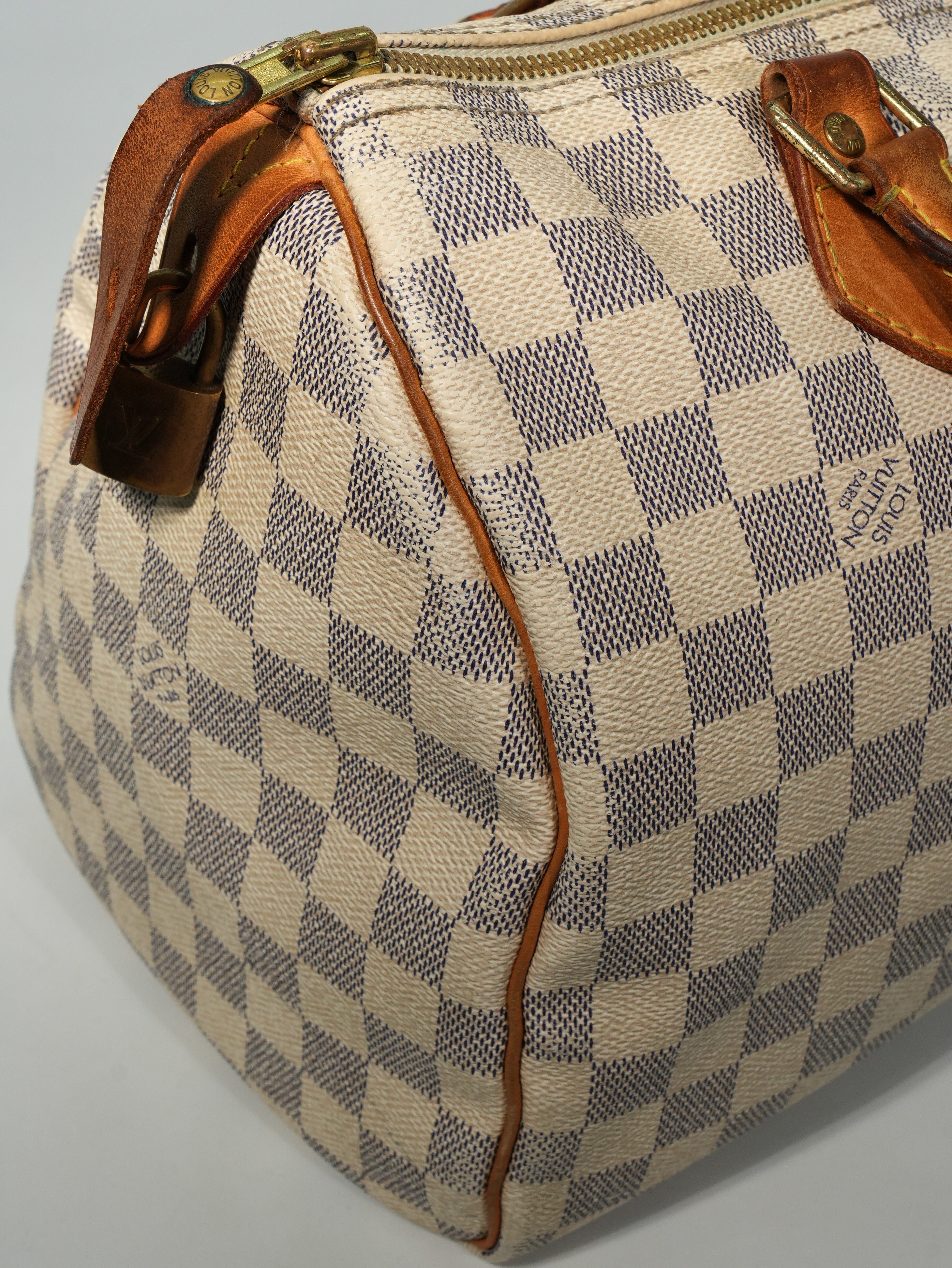 Louis Vuitton Speedy 30 Damier Azur