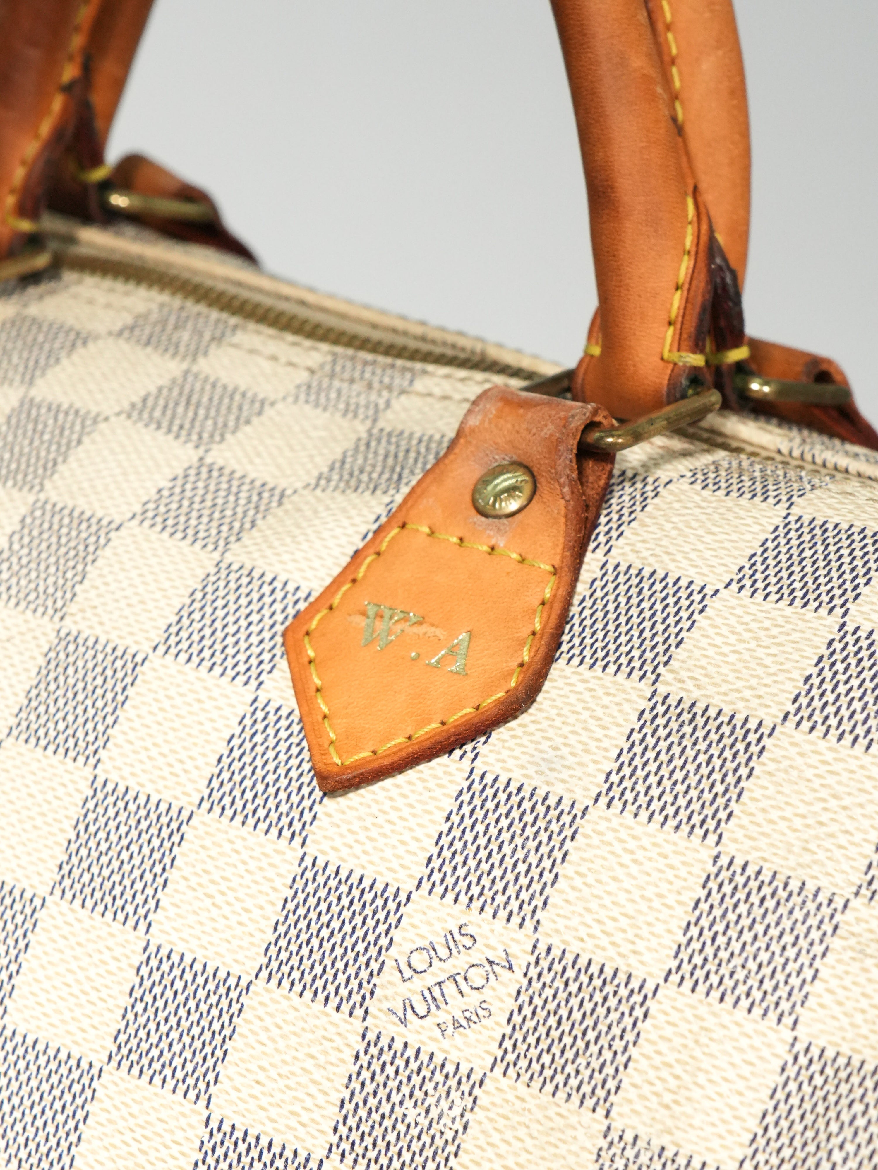 Louis Vuitton Speedy 30 Damier Azur
