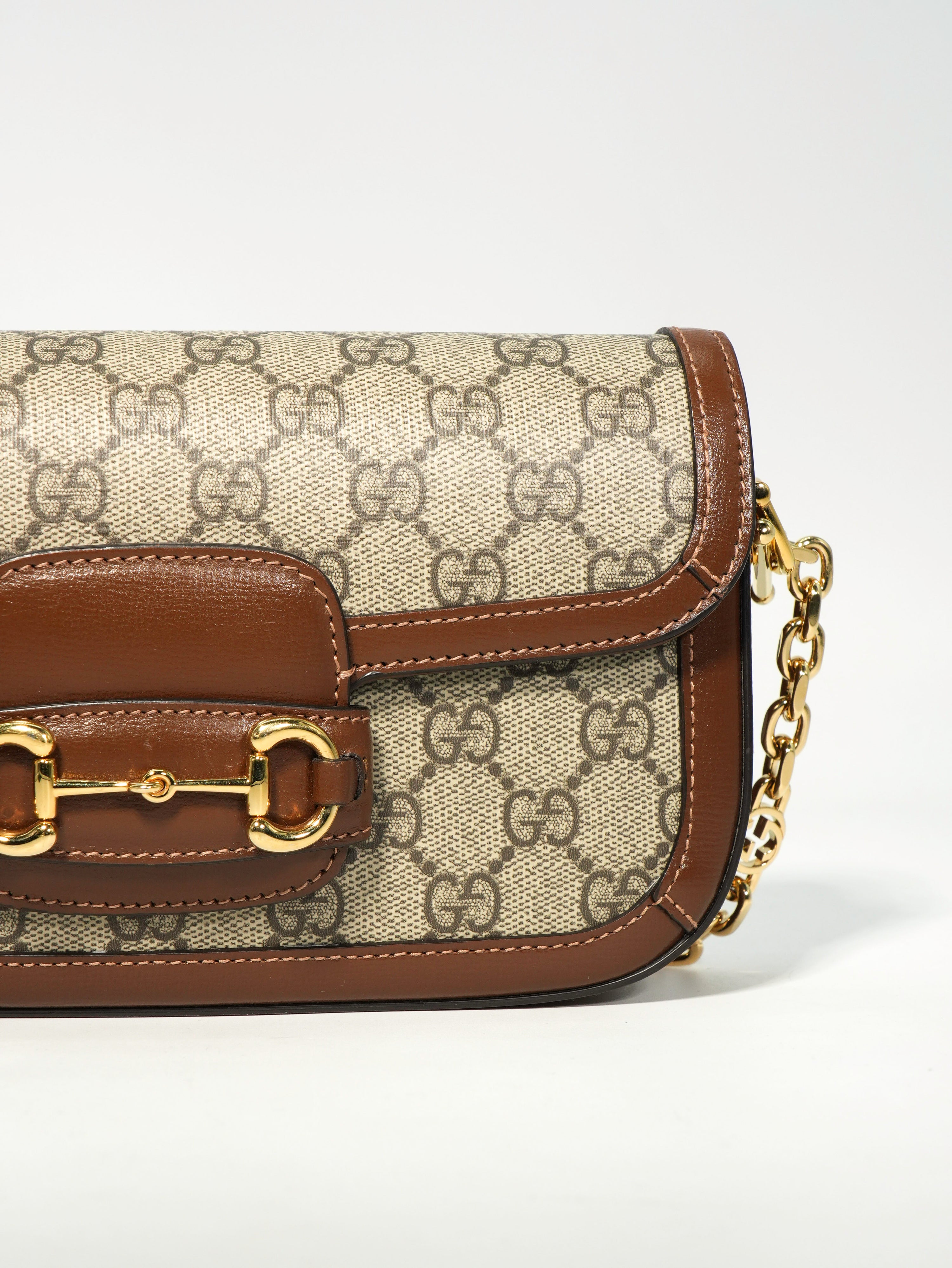 Gucci Horsebit East-West GG Supreme