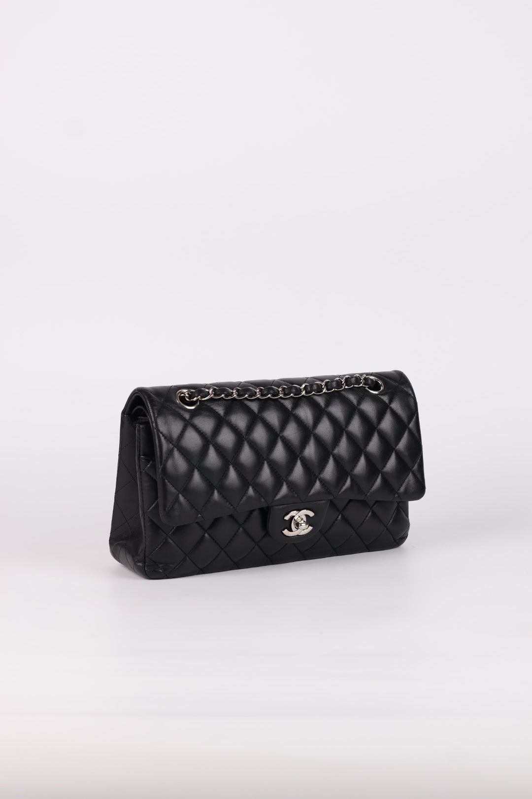 Chanel Timeless Double Flap in Agnello