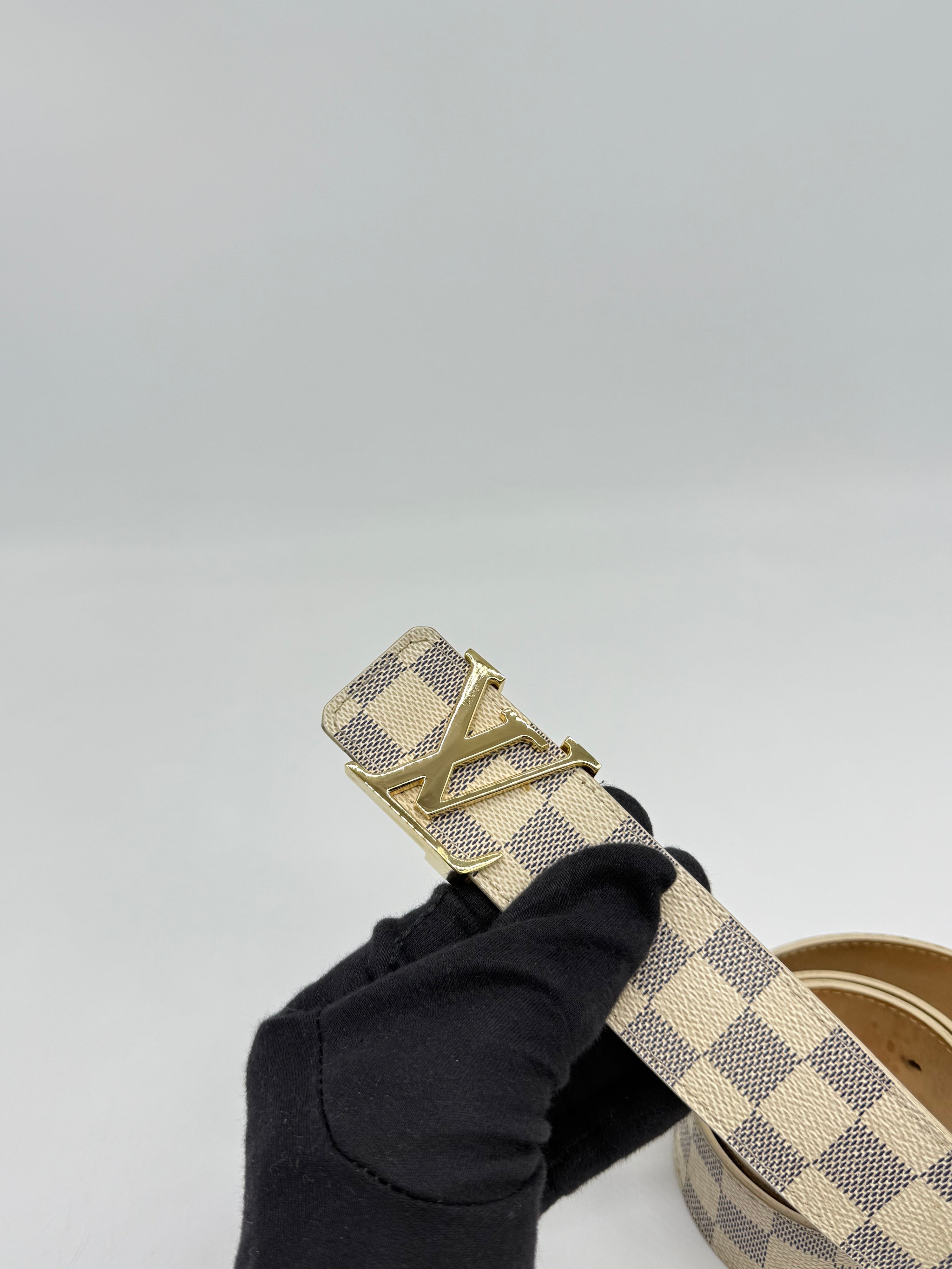 Louis Vuitton Cintura Initiales Damier Azur