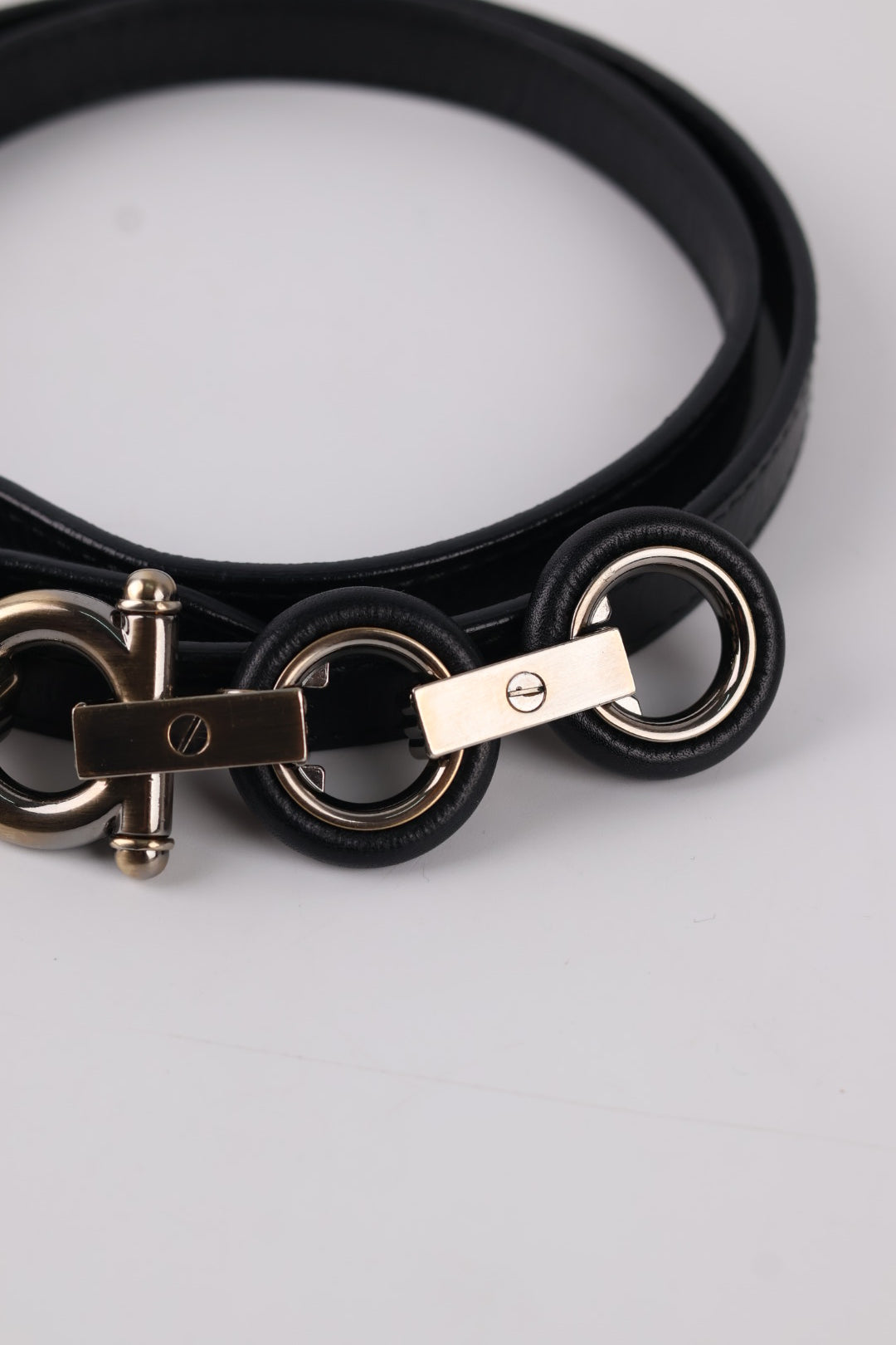 Ferragamo Cintura sottile Gancini