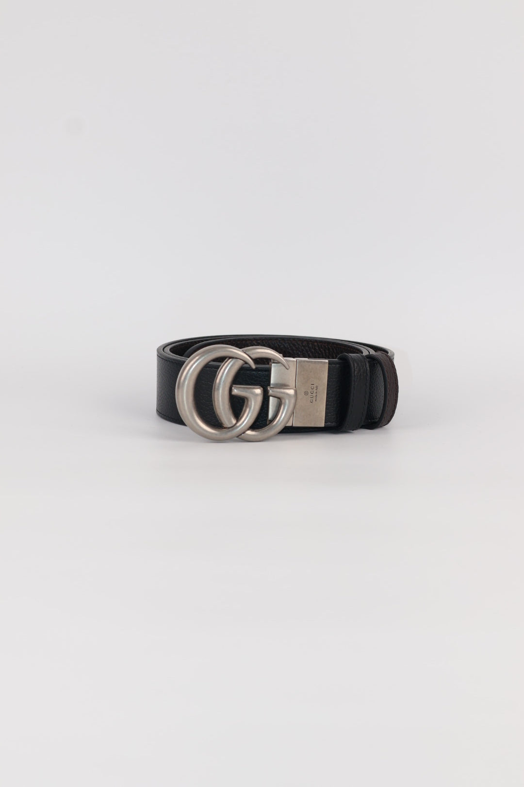 Gucci Cintura Marmont in Pelle Reversibile