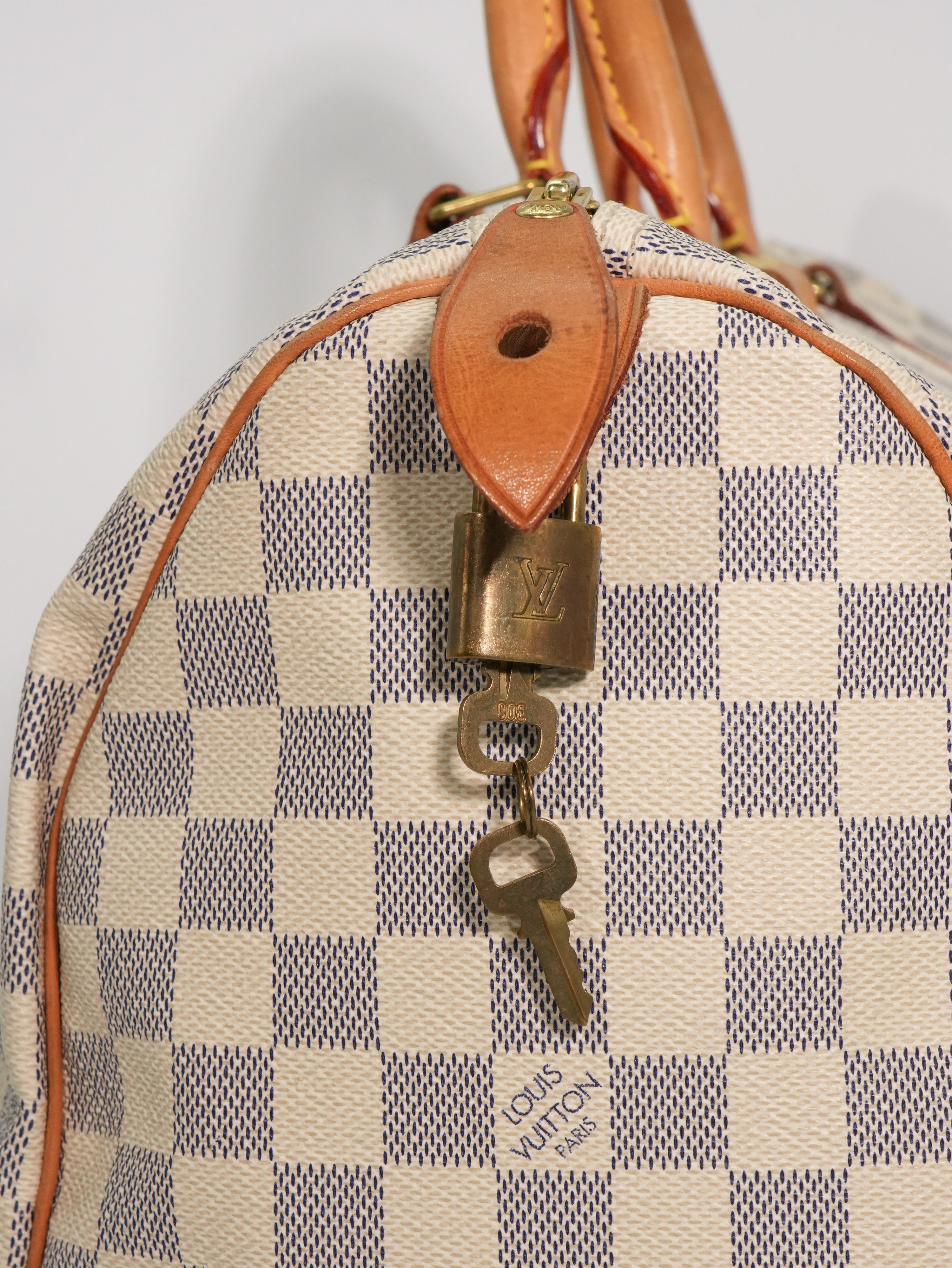 Louis Vuitton Speedy 35 Damier Azur