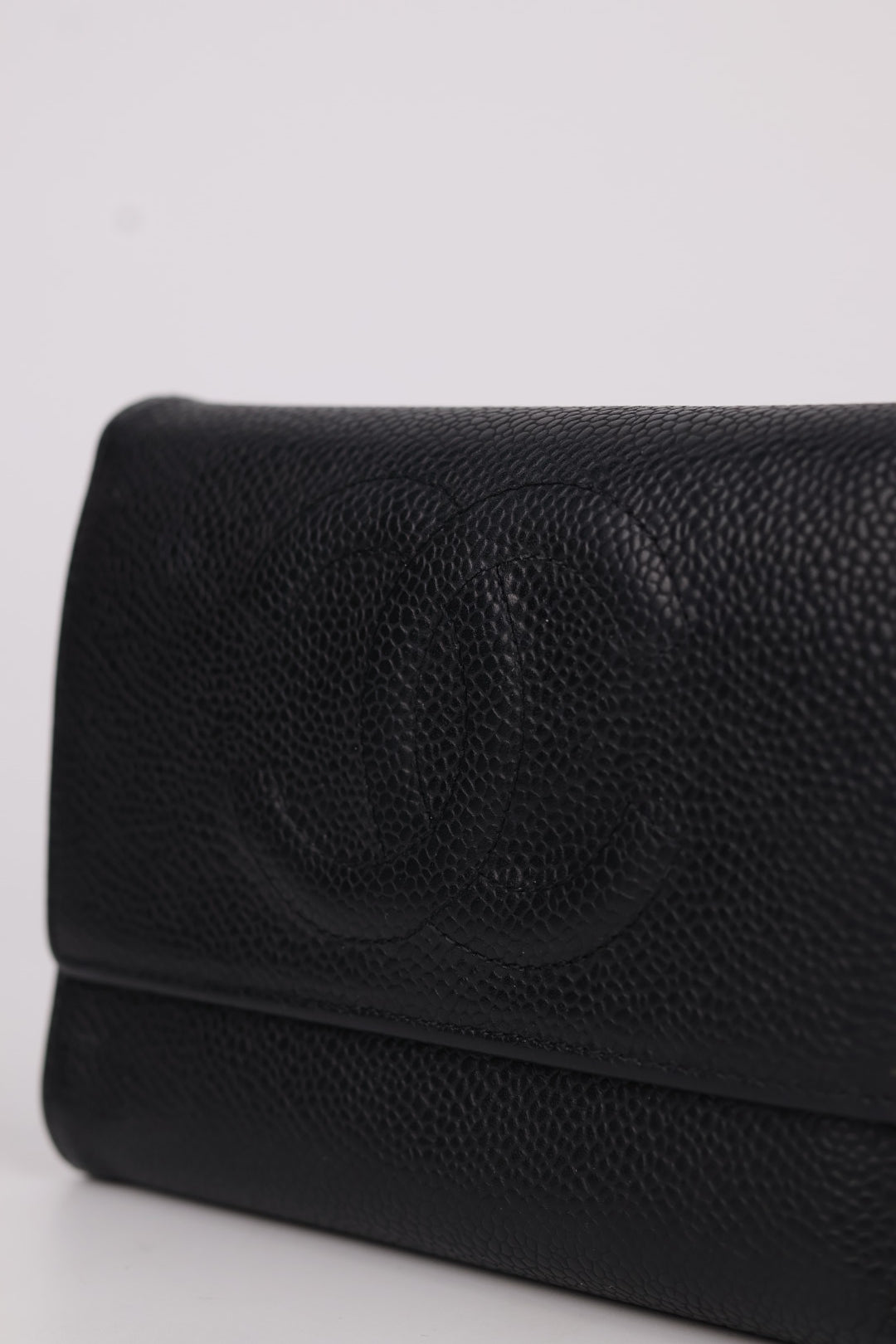 Chanel Portafoglio compatto Caviar