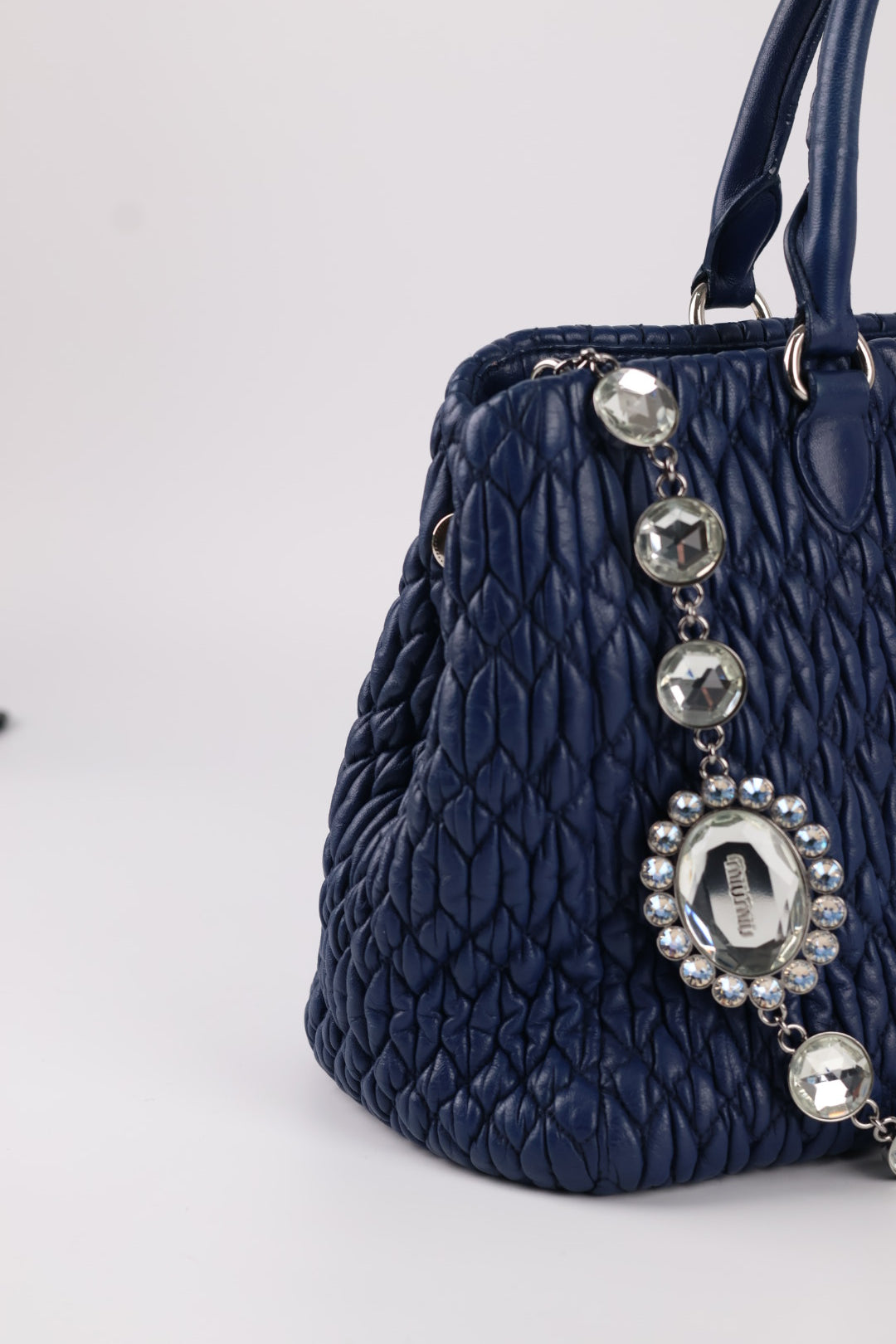 Miu Miu Tote Crystal Matelassé