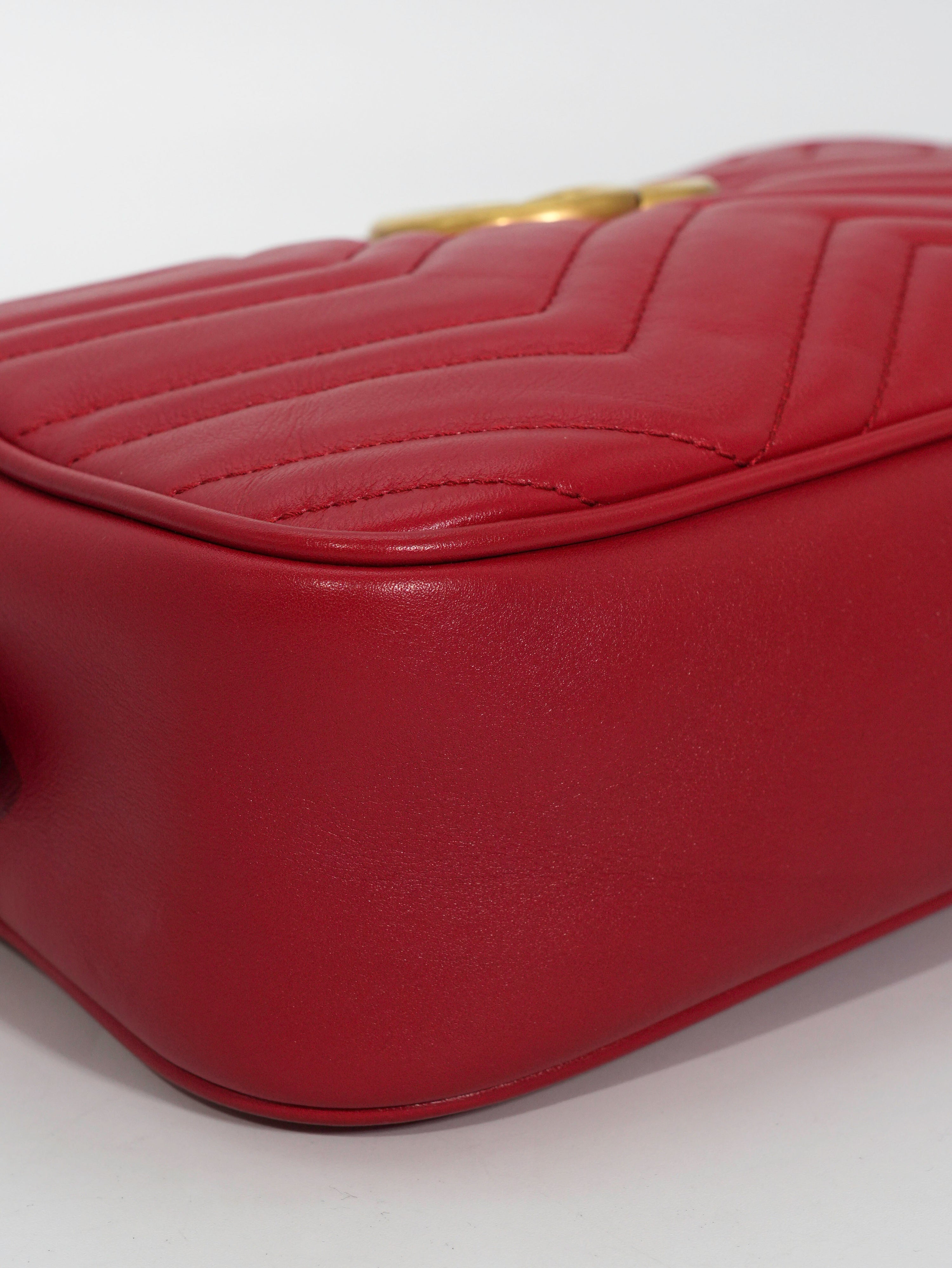 Gucci Marmont Camera Bag Matelassé